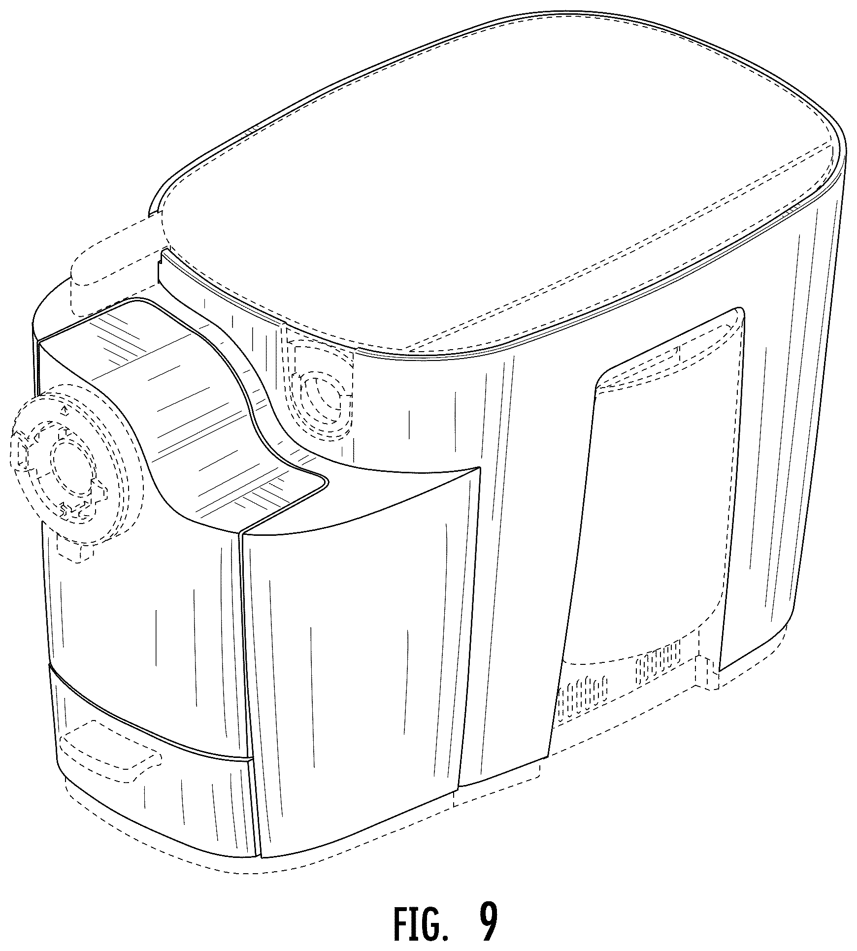 Patent USD1125734 Figure 9 – Disinfection system
