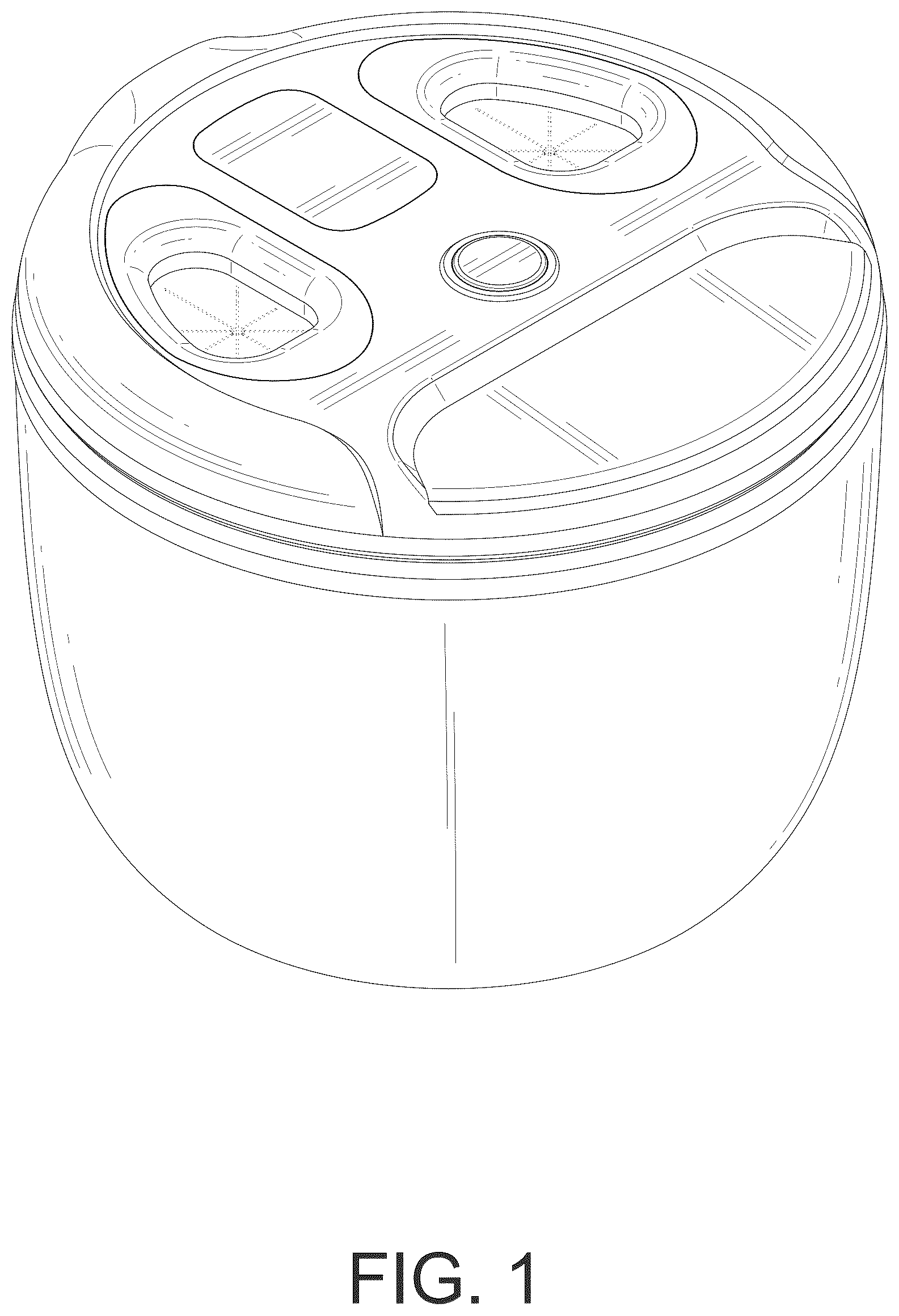 Patent USD1125735 Figure 1 – Ultrasonic cleaner