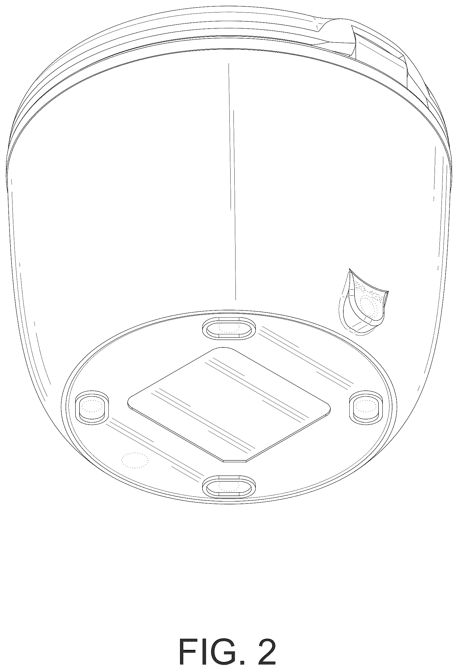 Patent USD1125735 Figure 2 – Ultrasonic cleaner