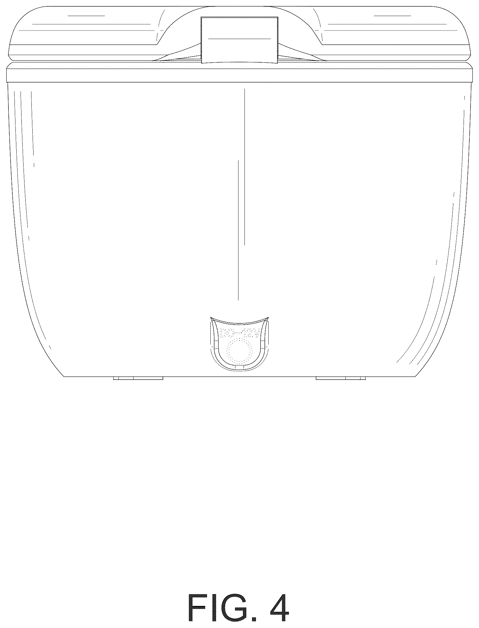 Patent USD1125735 Figure 4 – Ultrasonic cleaner