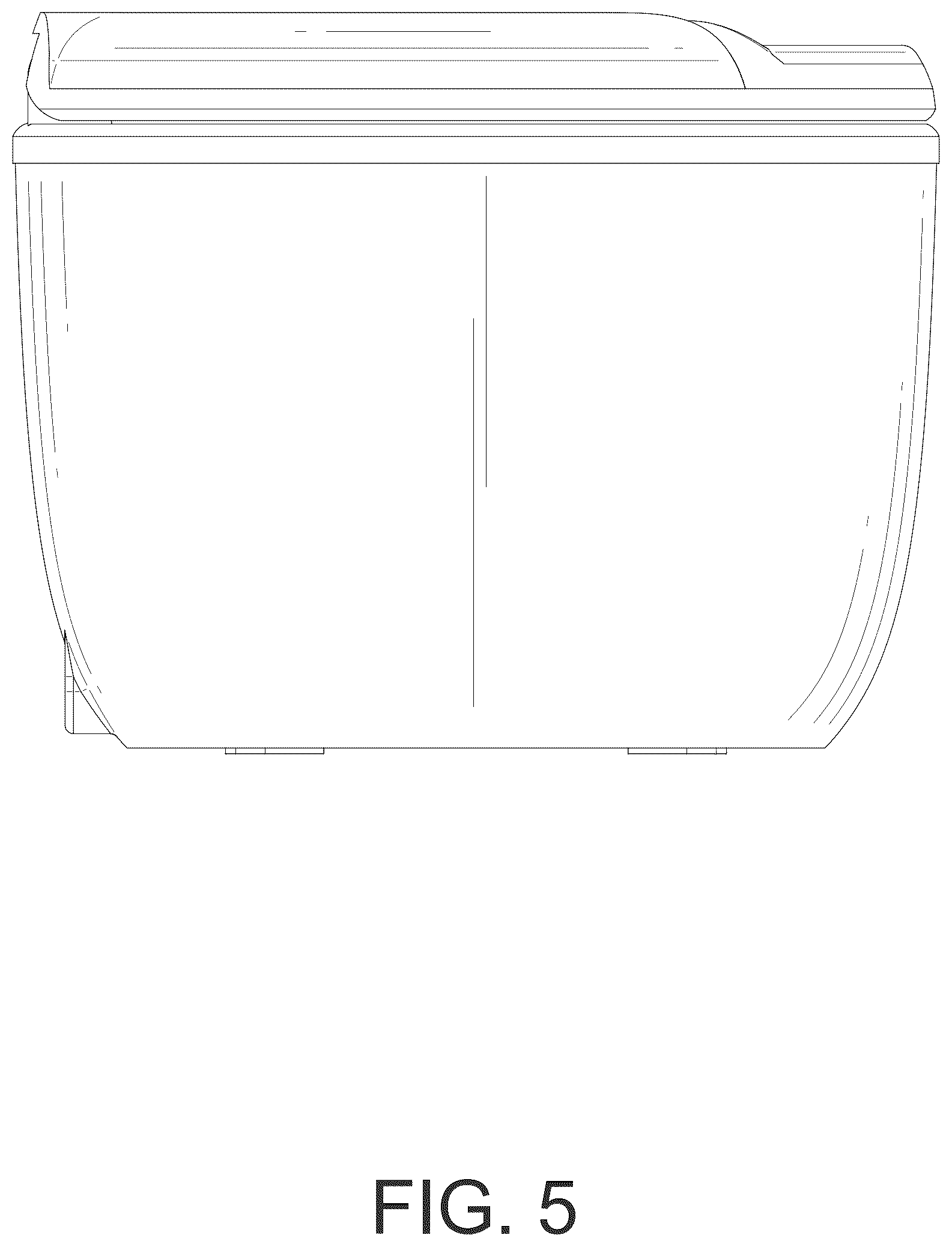 Patent USD1125735 Figure 5 – Ultrasonic cleaner