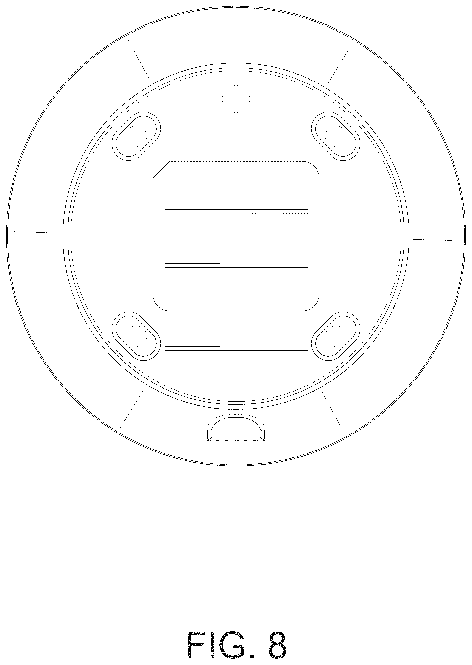 Patent USD1125735 Figure 8 – Ultrasonic cleaner
