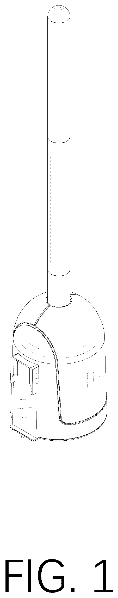 Patent USD1125736 Figure 1 – Toilet dredge double door