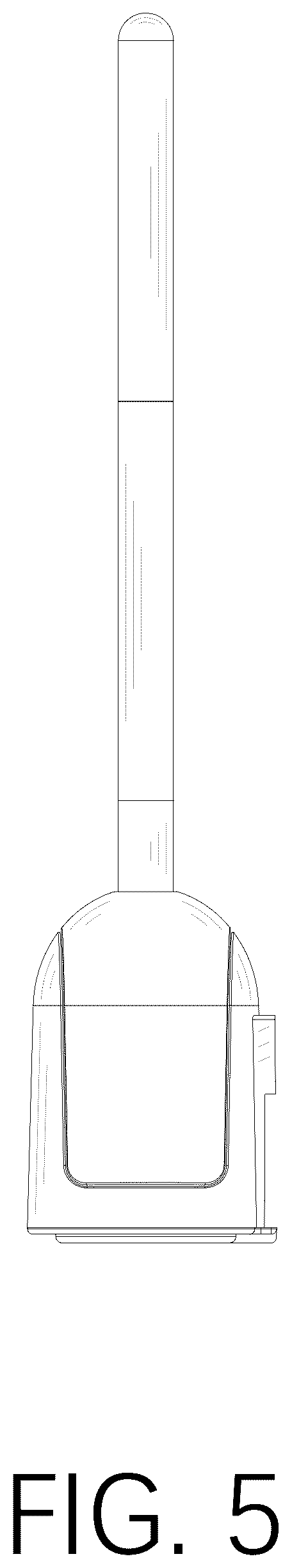 Patent USD1125736 Figure 5 – Toilet dredge double door