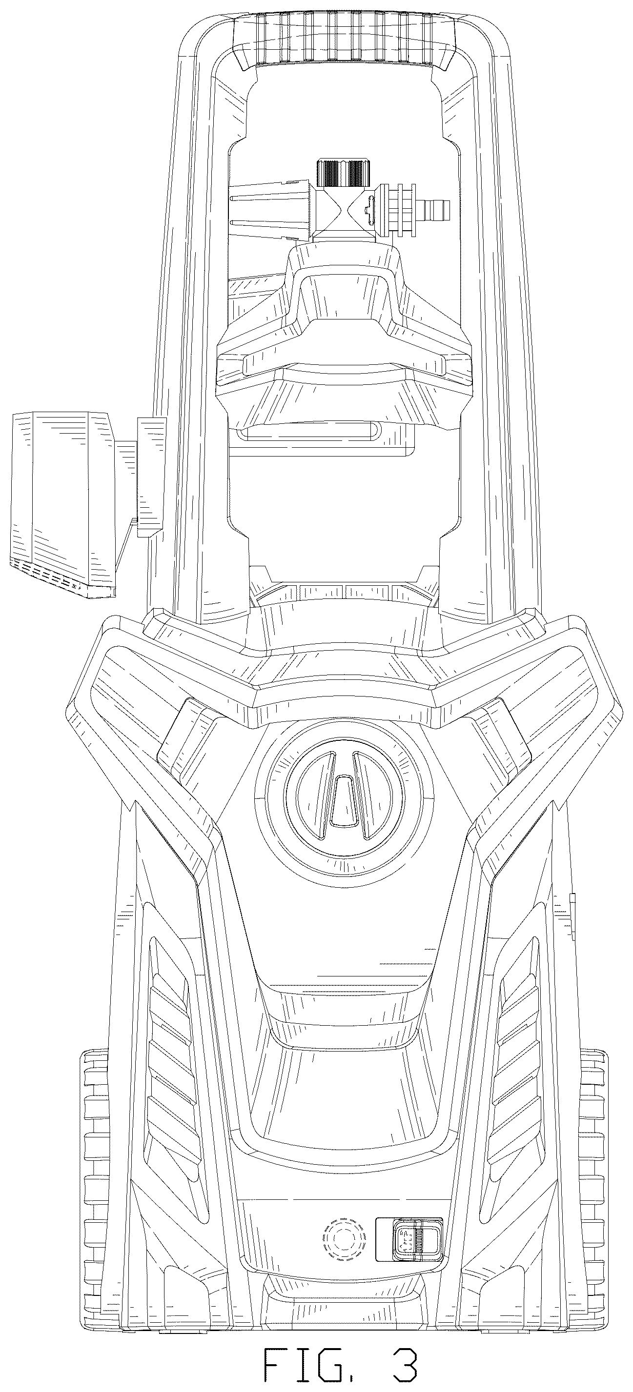 Patent USD1125737 Figure 3 – High-pressure cleaner