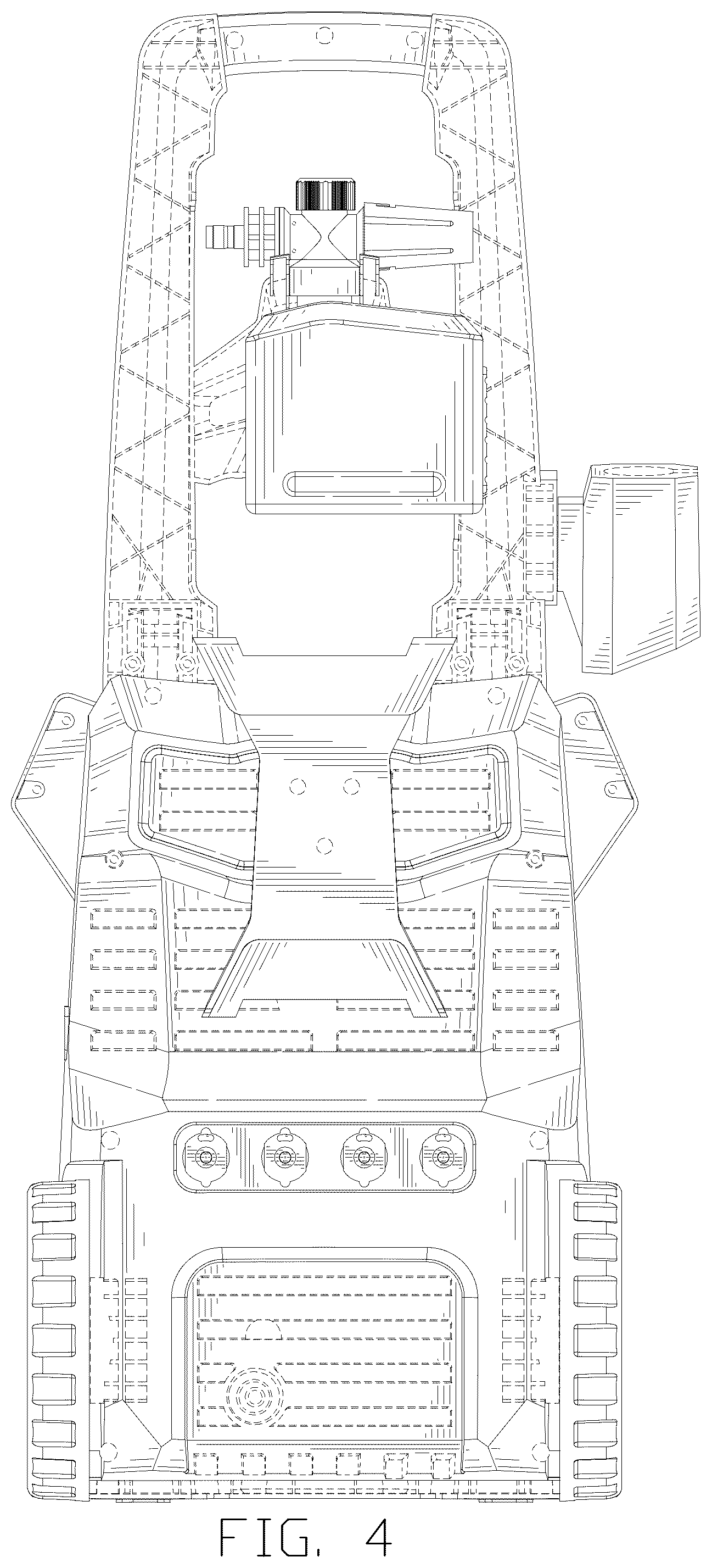 Patent USD1125737 Figure 4 – High-pressure cleaner