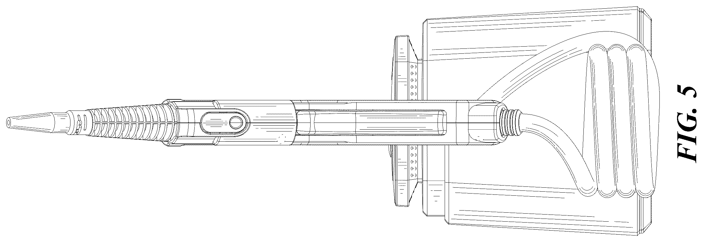 Patent USD1125738 Figure 5 – Steam cleaner