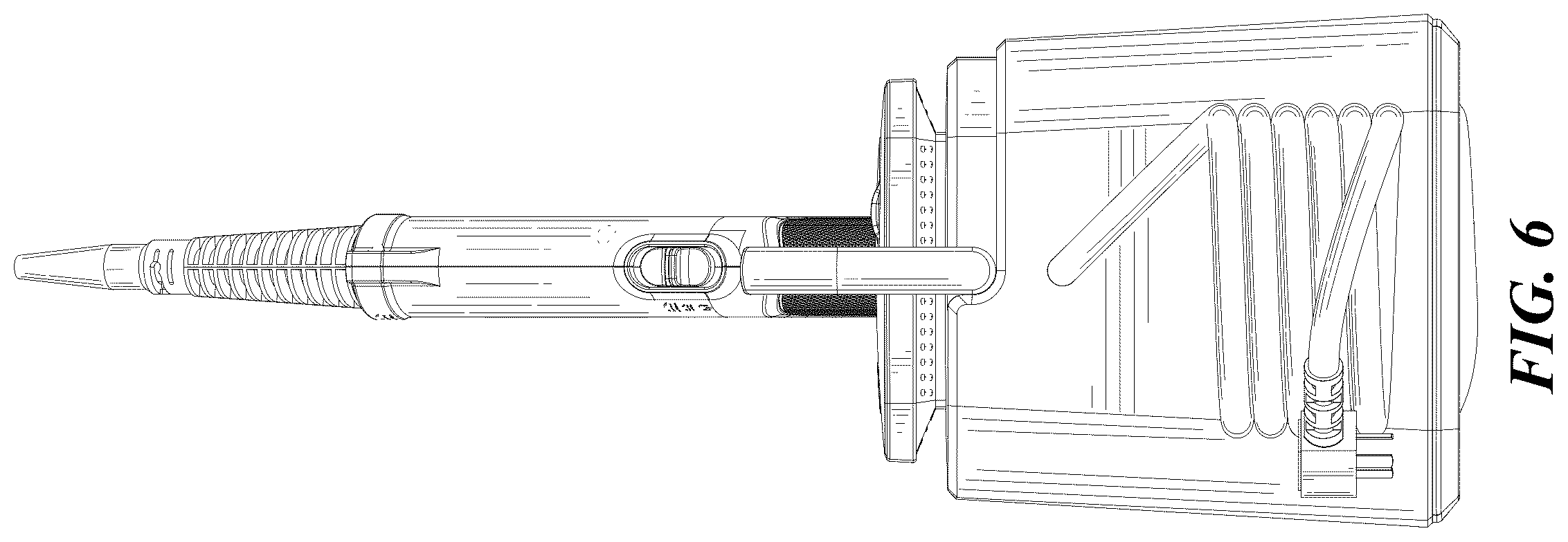 Patent USD1125738 Figure 6 – Steam cleaner