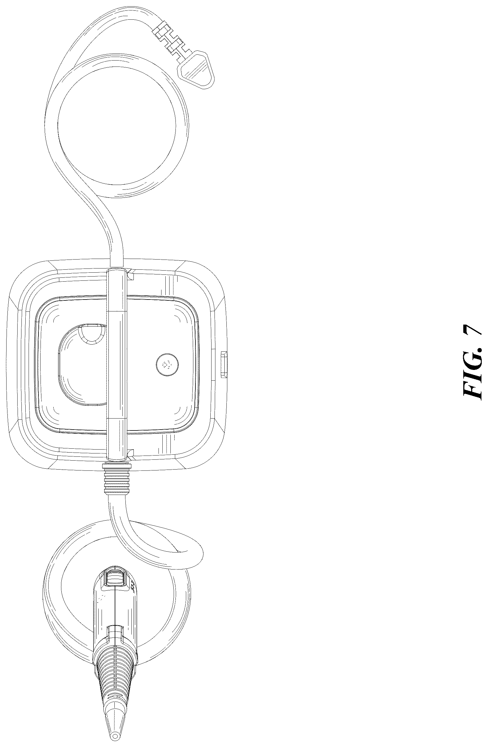 Patent USD1125738 Figure 7 – Steam cleaner