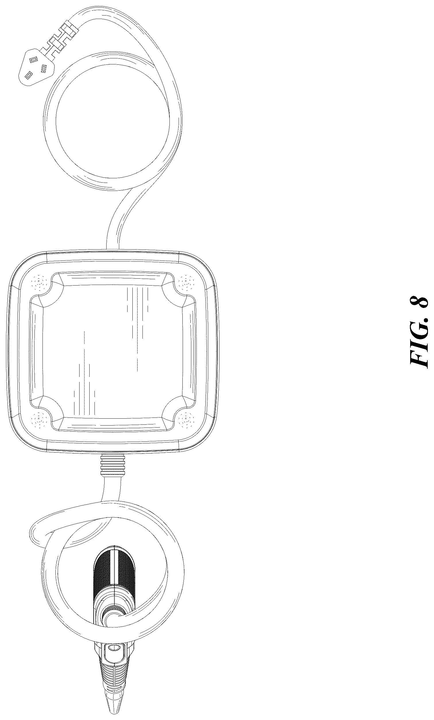 Patent USD1125738 Figure 8 – Steam cleaner