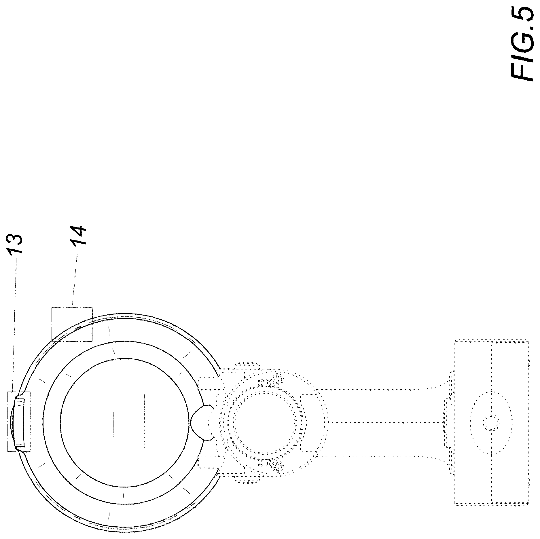 Patent USD1125739 Figure 5 – Handheld vacuum cleaner