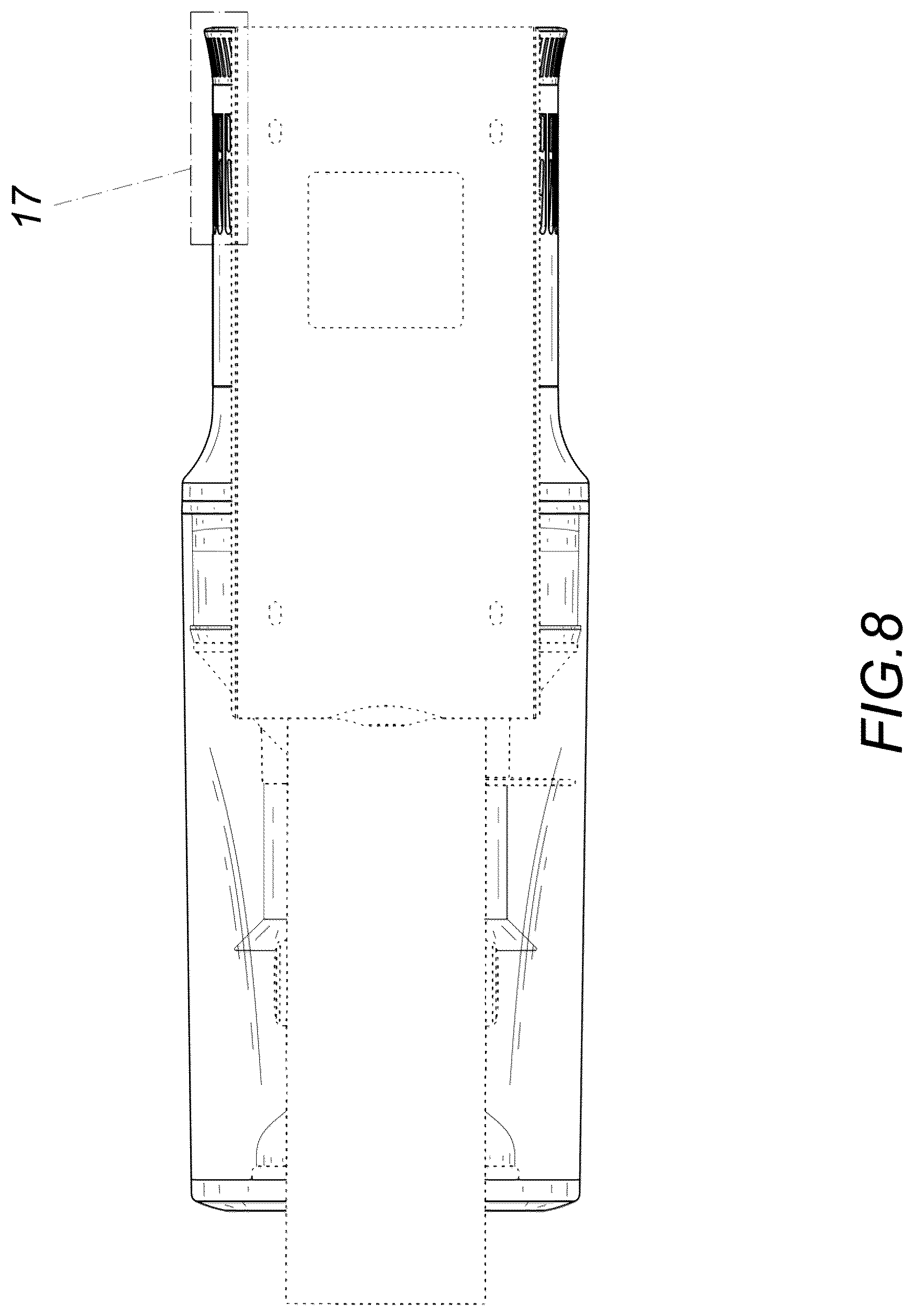 Patent USD1125739 Figure 8 – Handheld vacuum cleaner