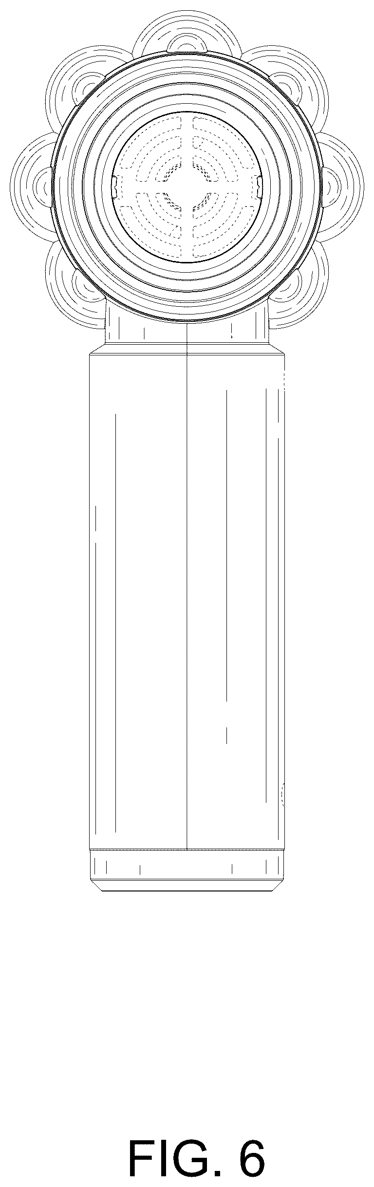 Patent USD1125740 Figure 6 – Portable vacuum cleaner