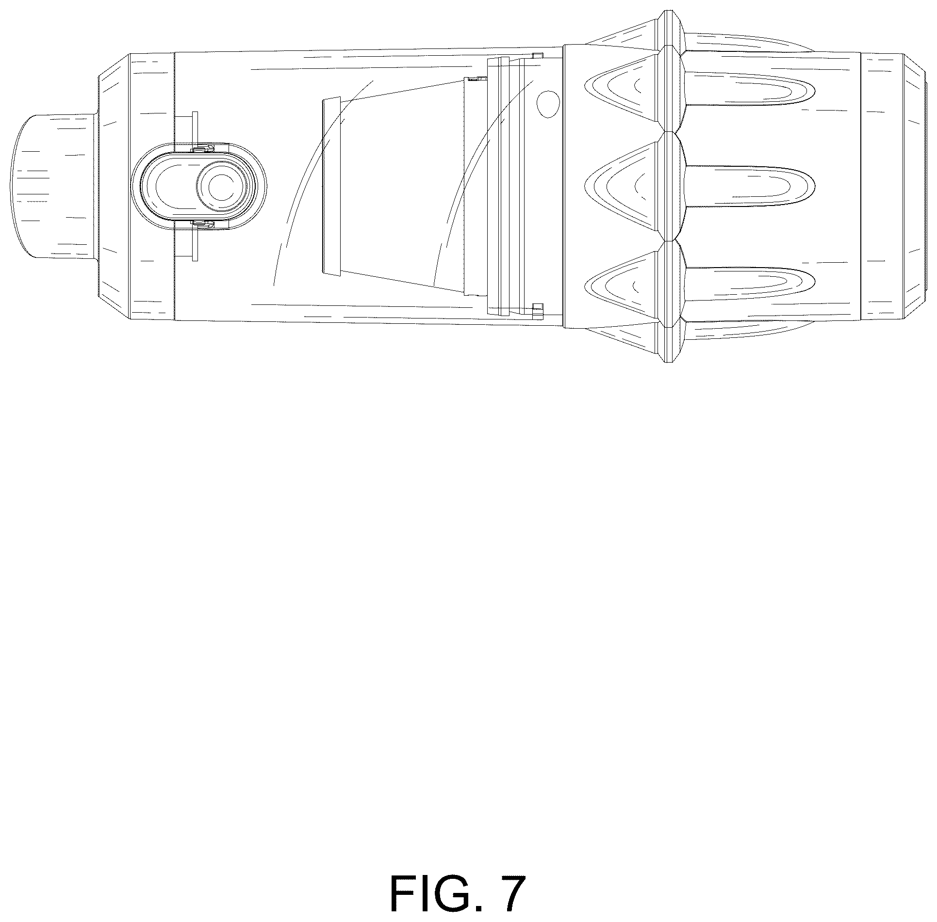 Patent USD1125740 Figure 7 – Portable vacuum cleaner