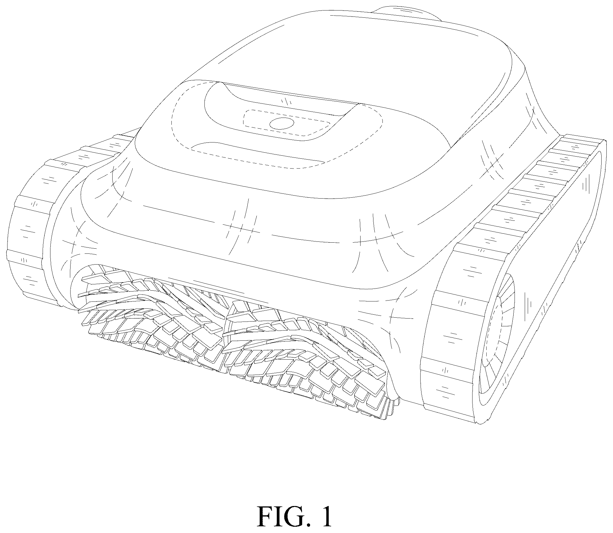 Patent USD1125741 — Swimming pool cleaner — Figure 1