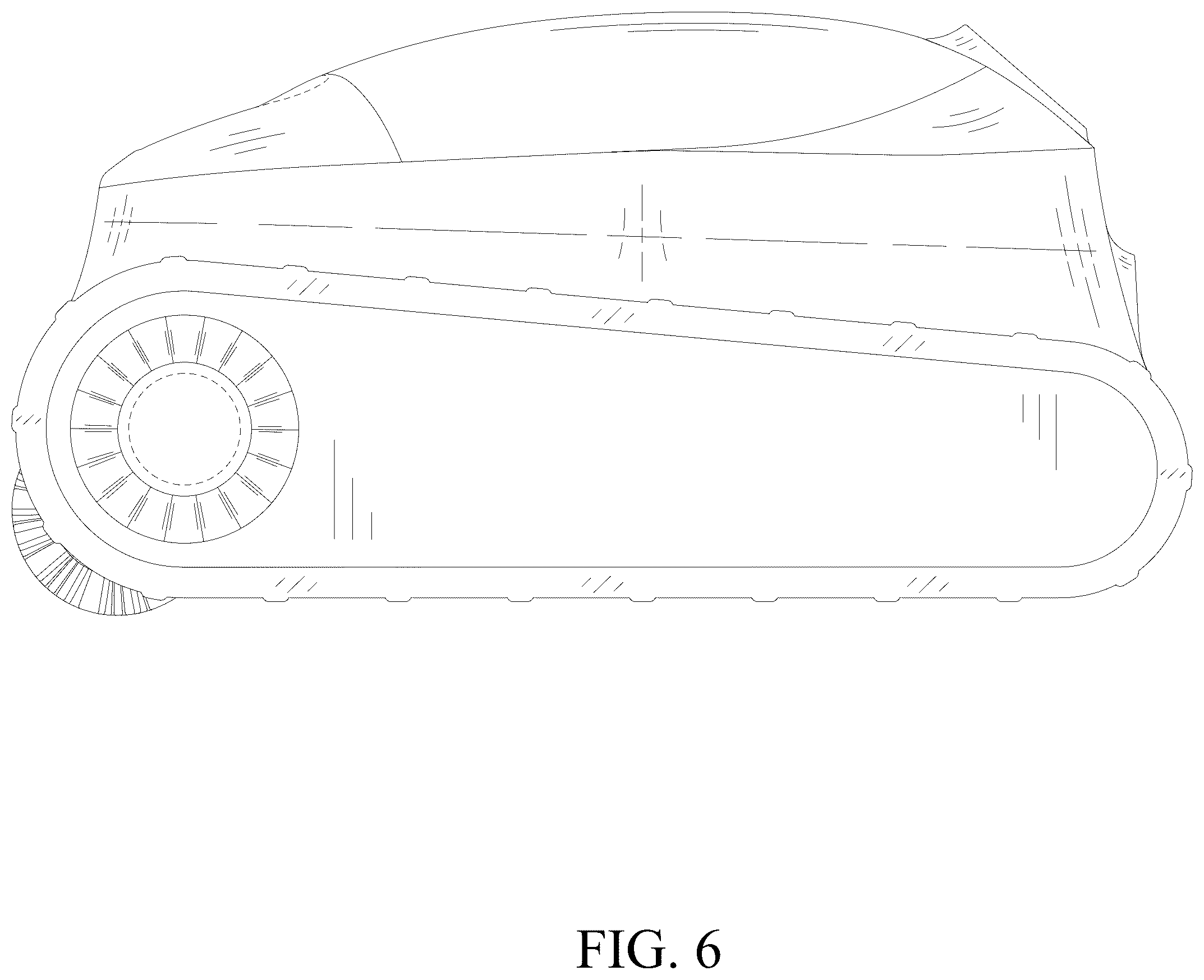 Patent USD1125741 Figure 6 – Swimming pool cleaner