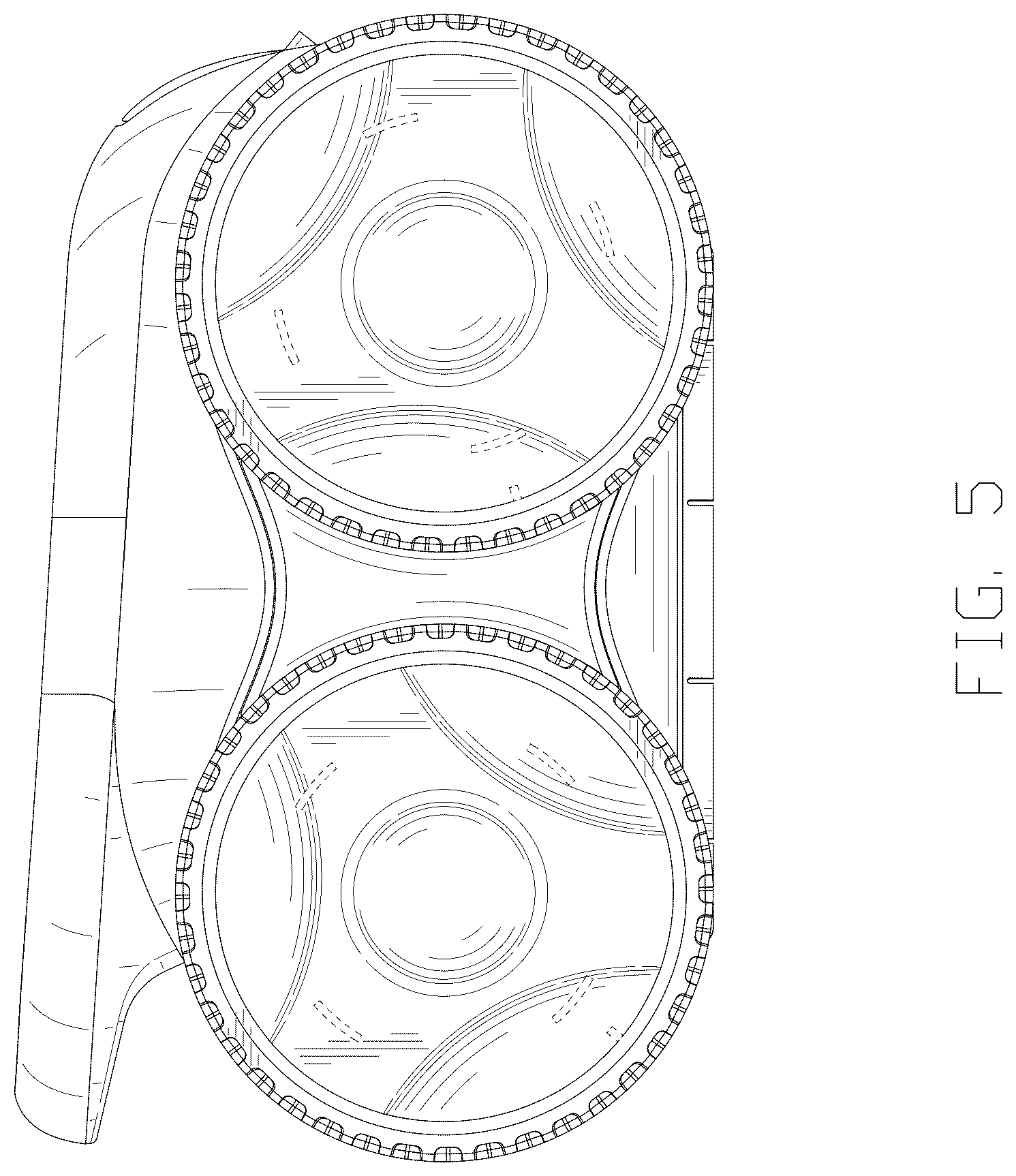 Patent USD1125742 Figure 5 – Cleaning robot