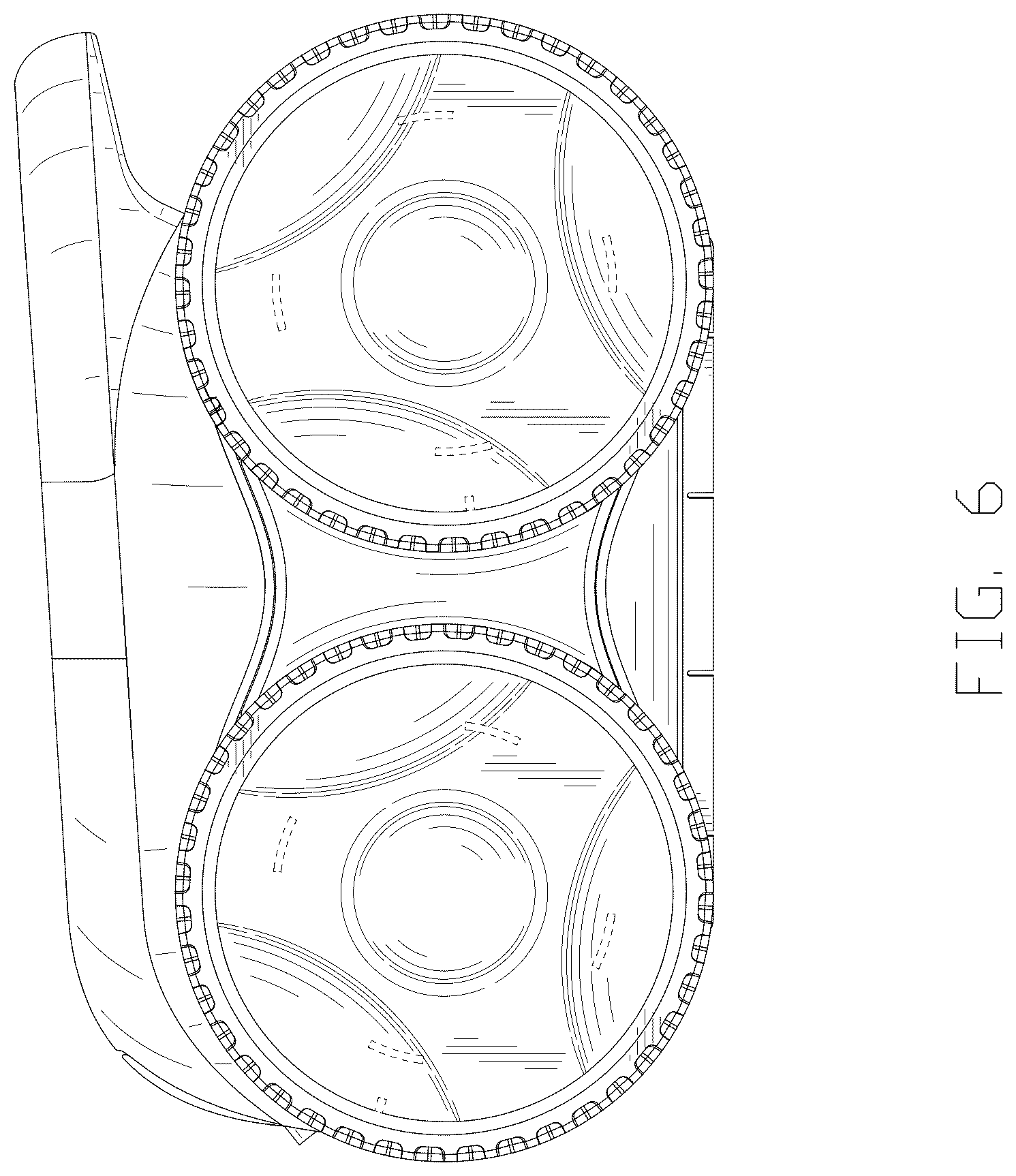 Patent USD1125742 Figure 6 – Cleaning robot