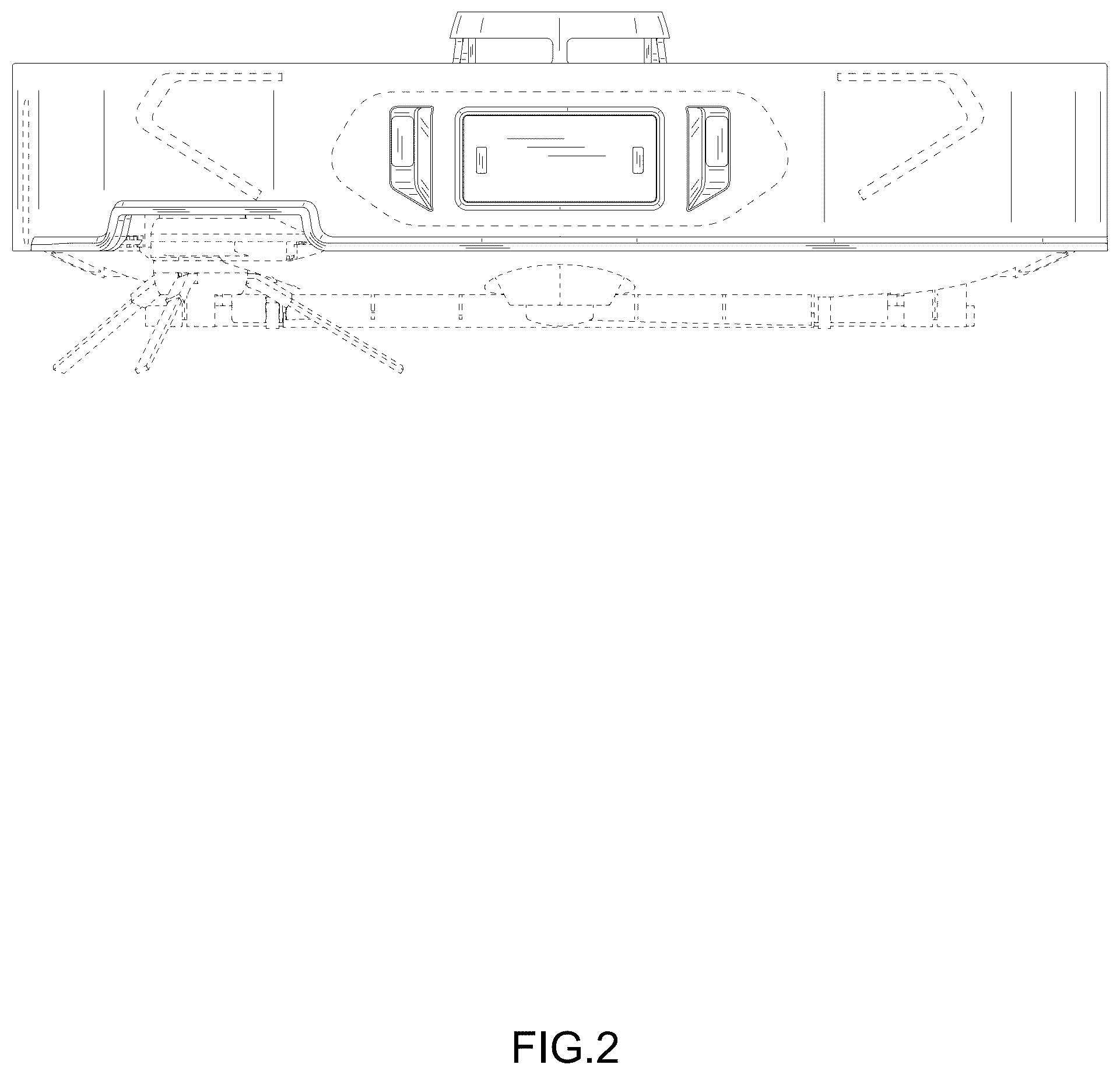 Patent USD1125743 Figure 2 – Robotic vacuum cleaner