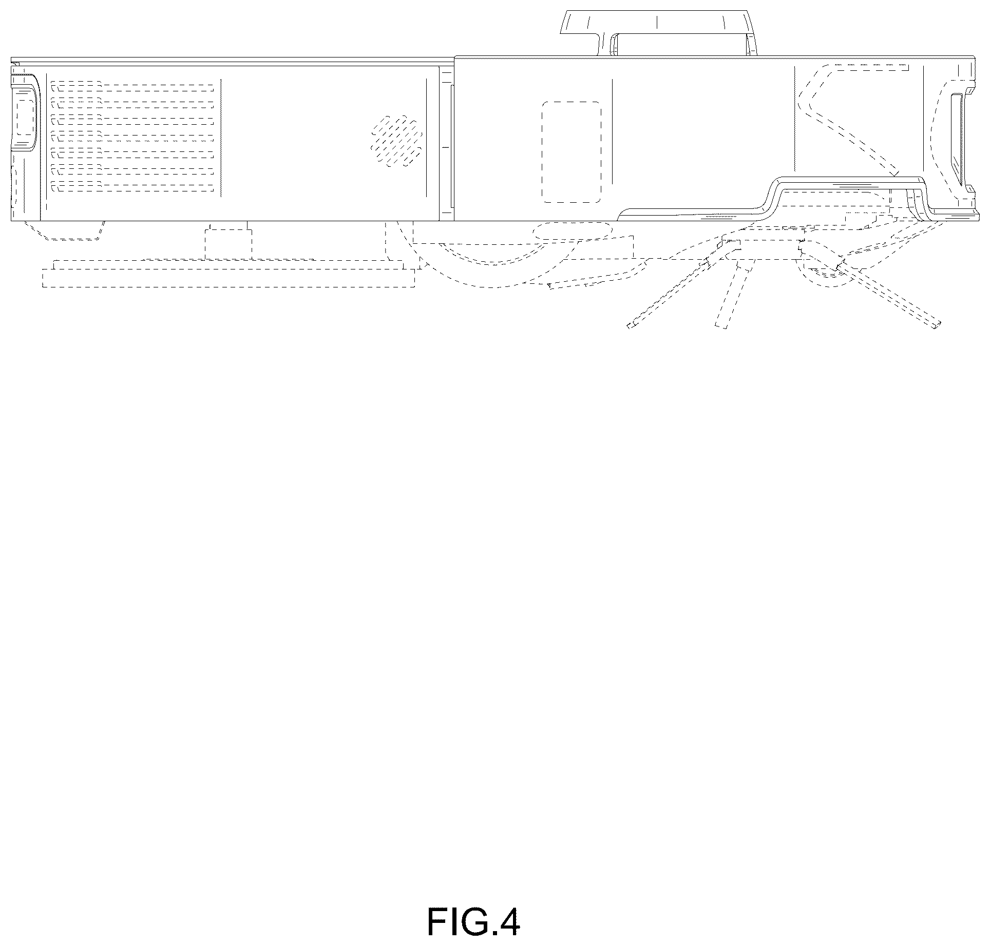 Patent USD1125743 Figure 4 – Robotic vacuum cleaner