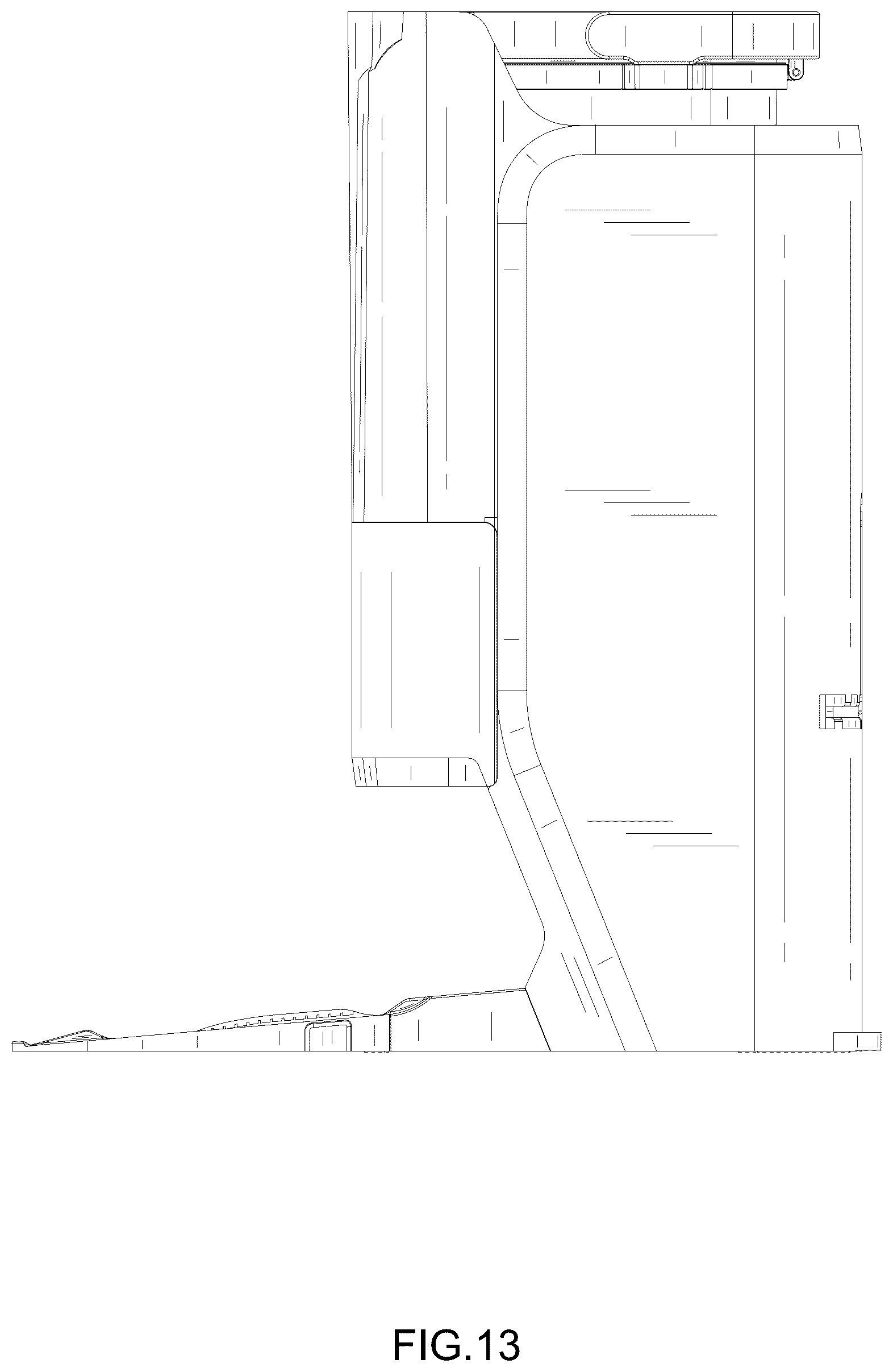 Patent USD1125743 Figure 13 – Robotic vacuum cleaner