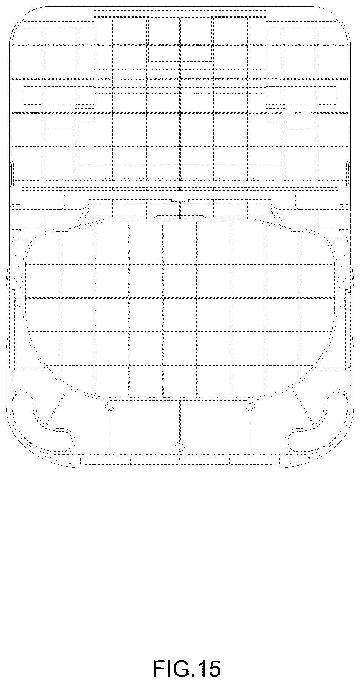 Patent USD1125743 Figure 15 – Robotic vacuum cleaner