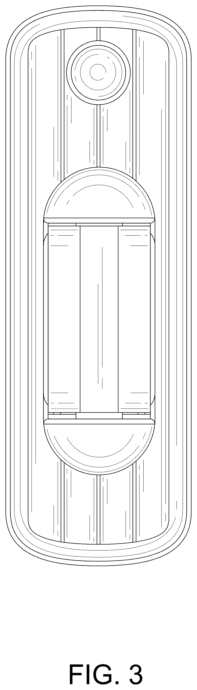 Patent USD1125744 Figure 3 – Clothes drying rod mount