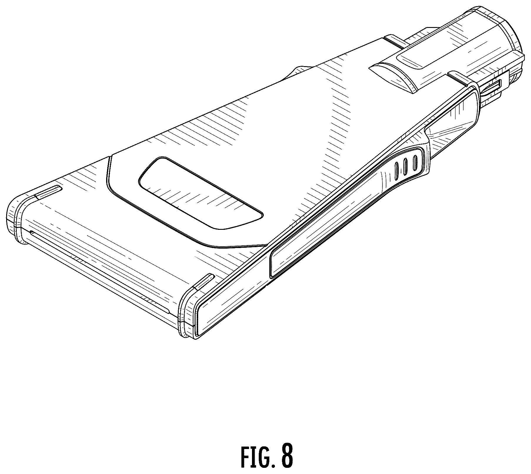 Patent USD1125745 Figure 8 – Part of high-pressure cleaner