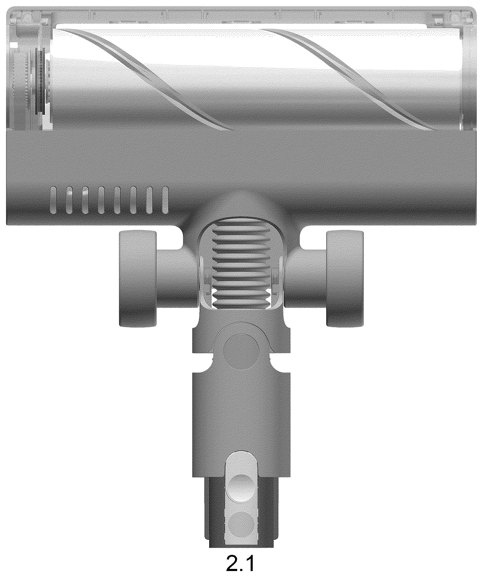 Patent USD1125748 Figure 10 – Head for vacuum cleaner