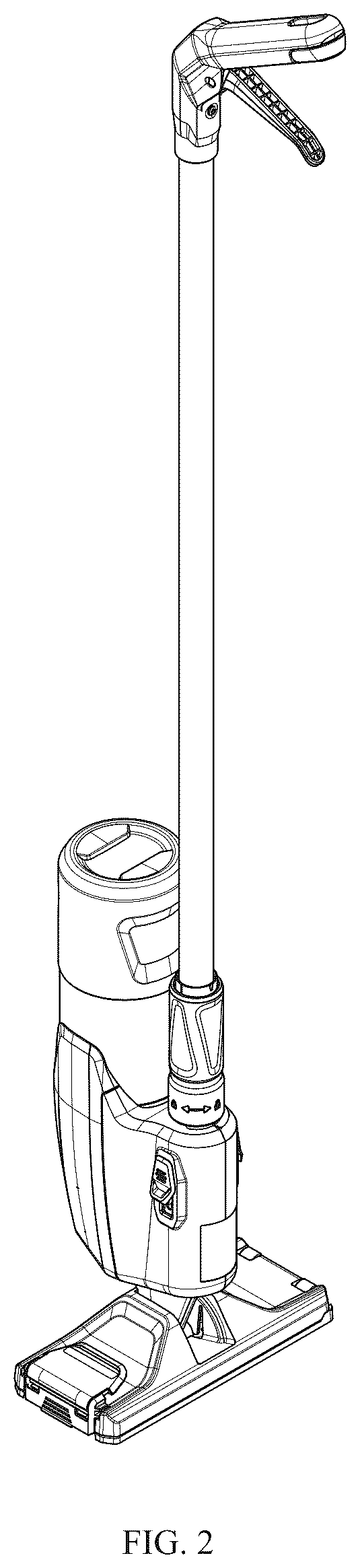 Patent USD1125749 Figure 2 – Fluid applicator