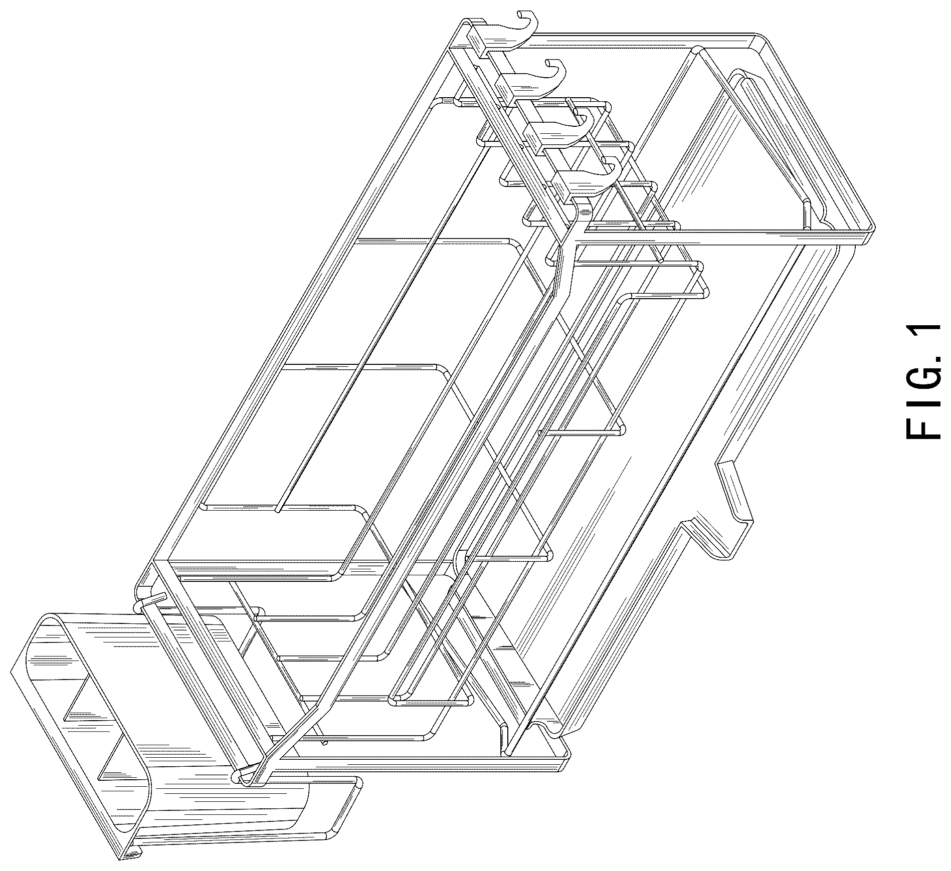 Patent USD1125752 — Dish drainer — Figure 1