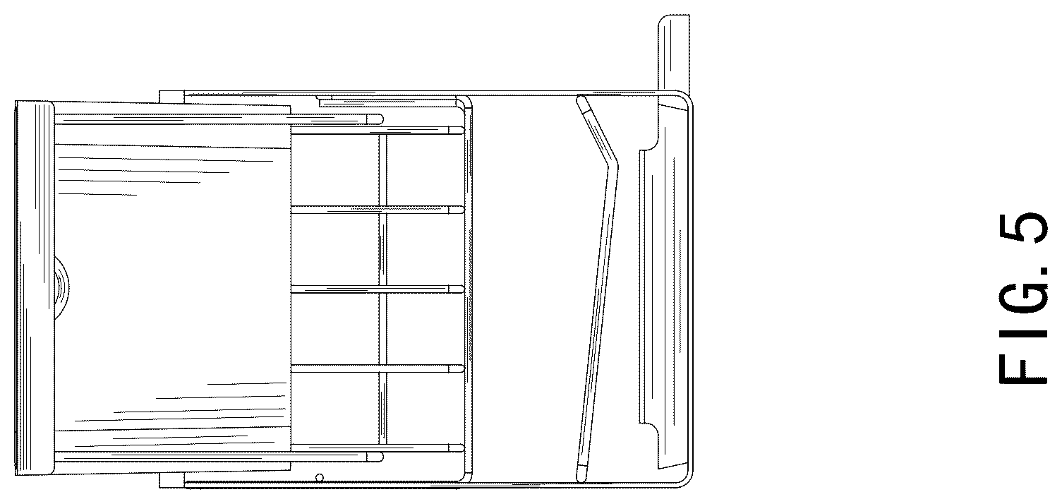Patent USD1125752 Figure 5 – Dish drainer