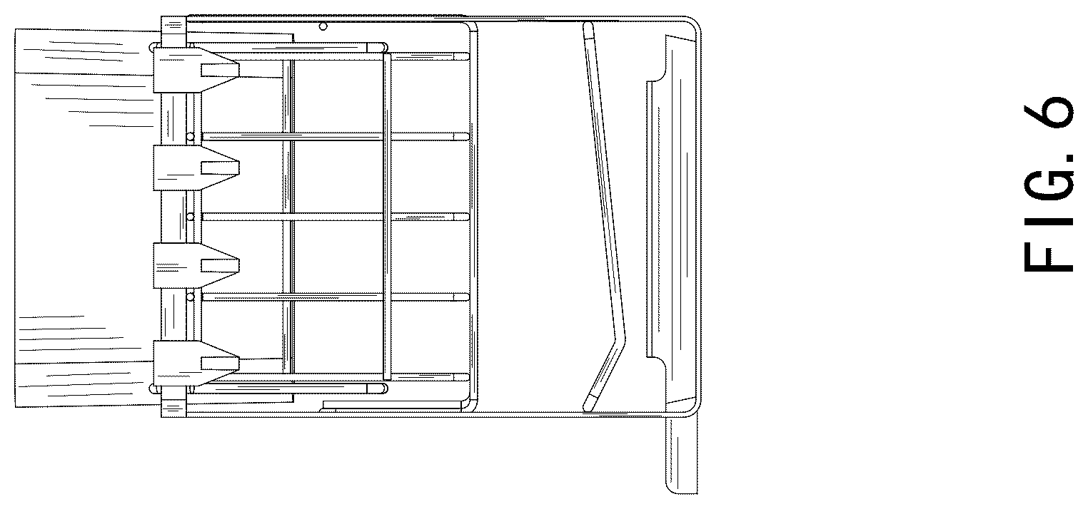 Patent USD1125752 Figure 6 – Dish drainer
