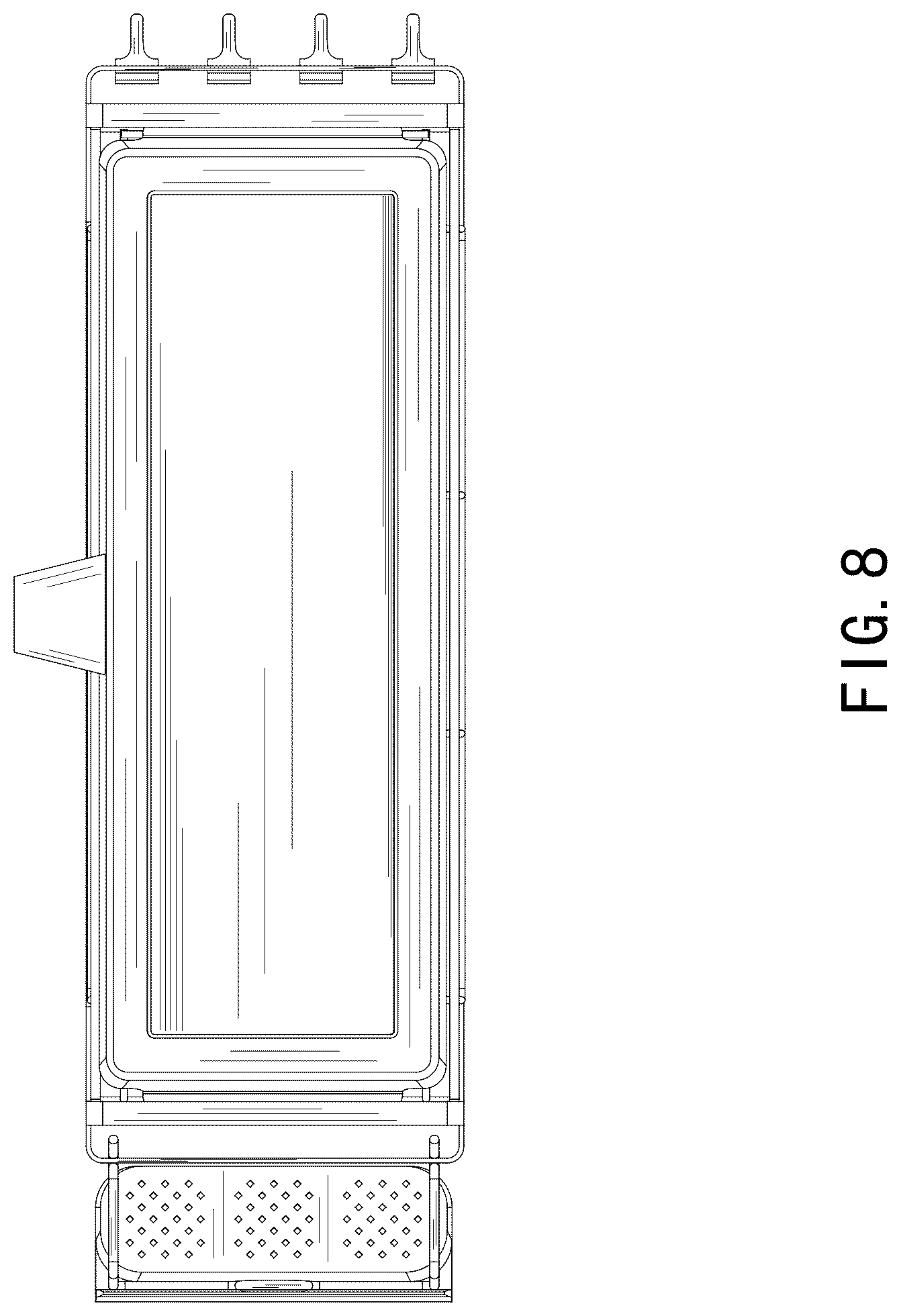 Patent USD1125752 Figure 8 – Dish drainer