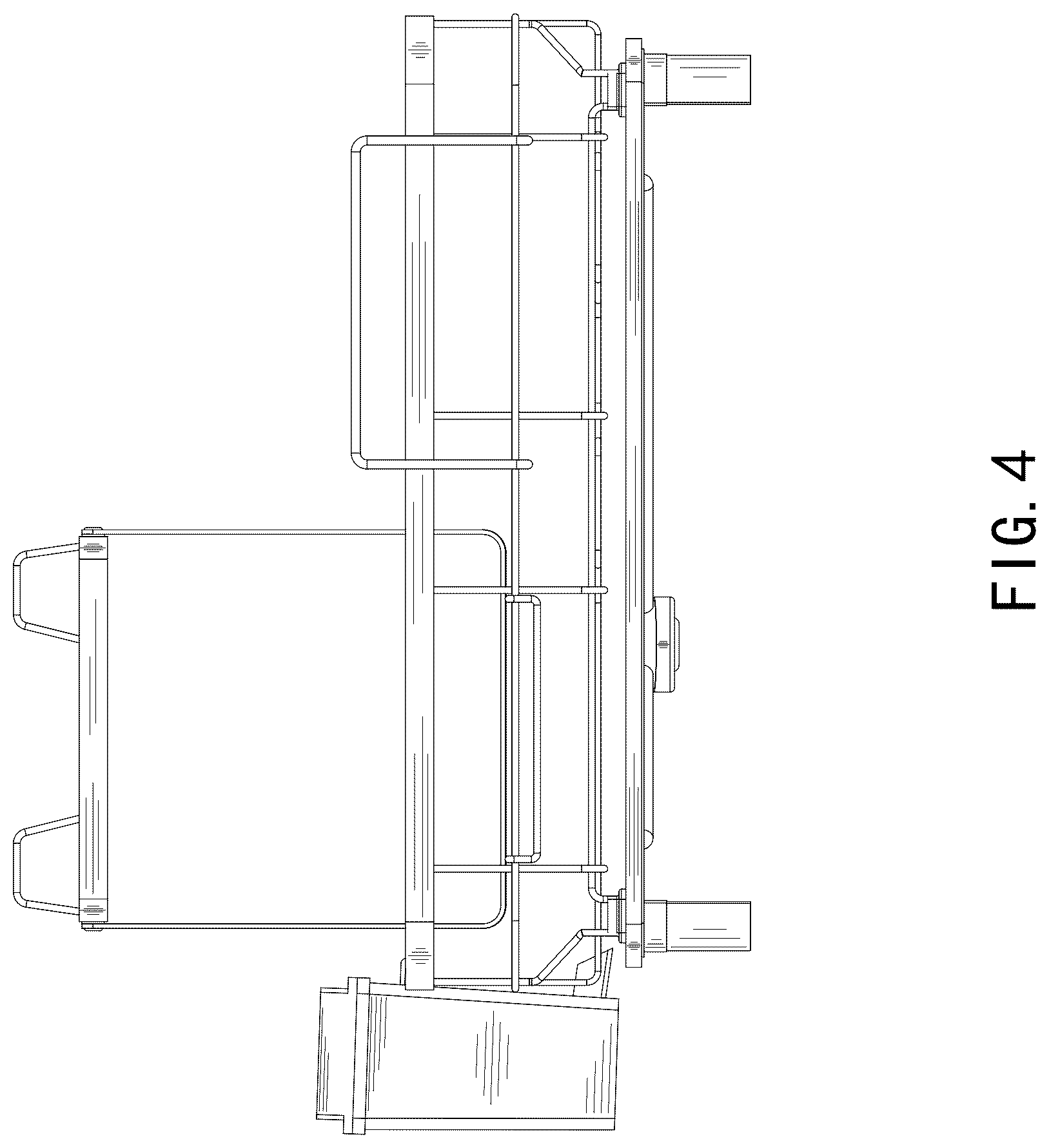 Patent USD1125753 Figure 4 – Dish drainer