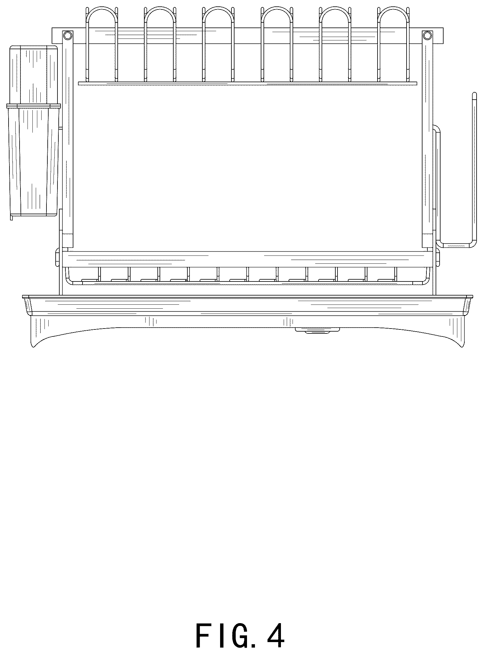 Patent USD1125754 Figure 4 – Dish drainer