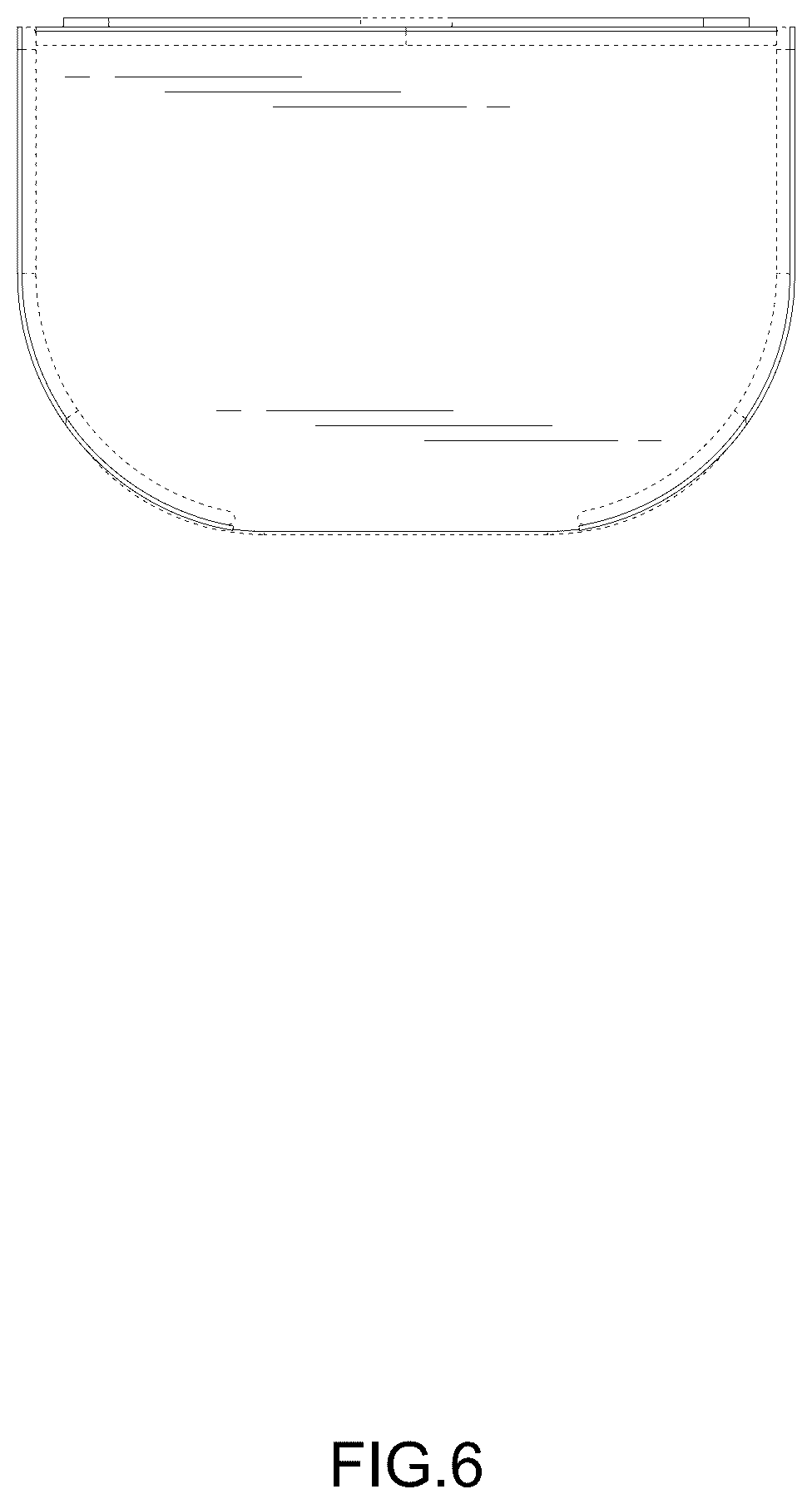 Patent USD1125755 Figure 6 – Ironing board holder