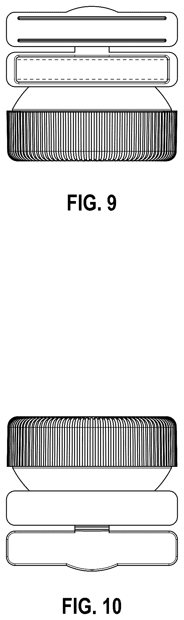Patent USD1125758 Figure 5 – Waste disposal device