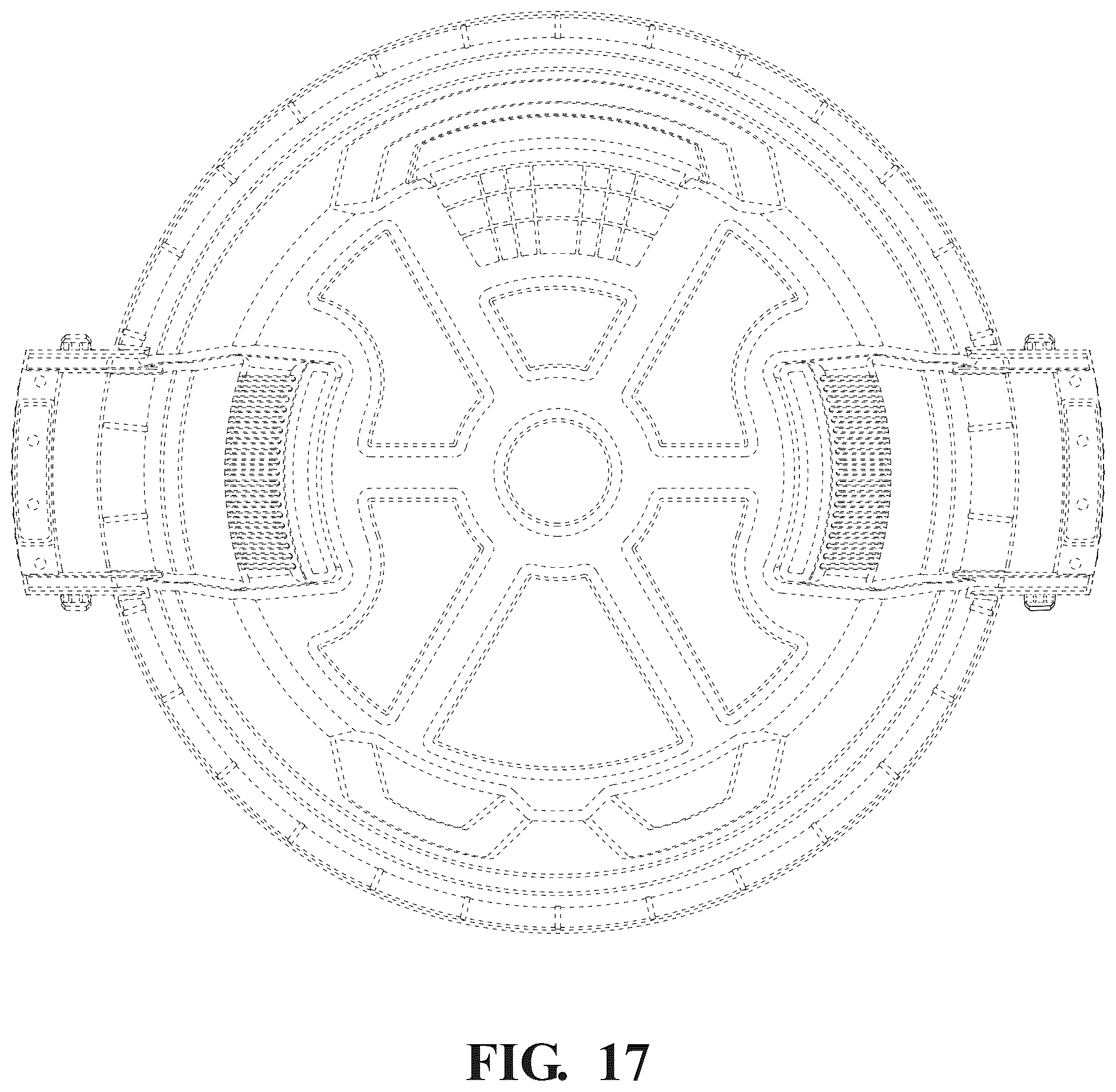 Patent USD1125760 Figure 17 – Trash can cinch