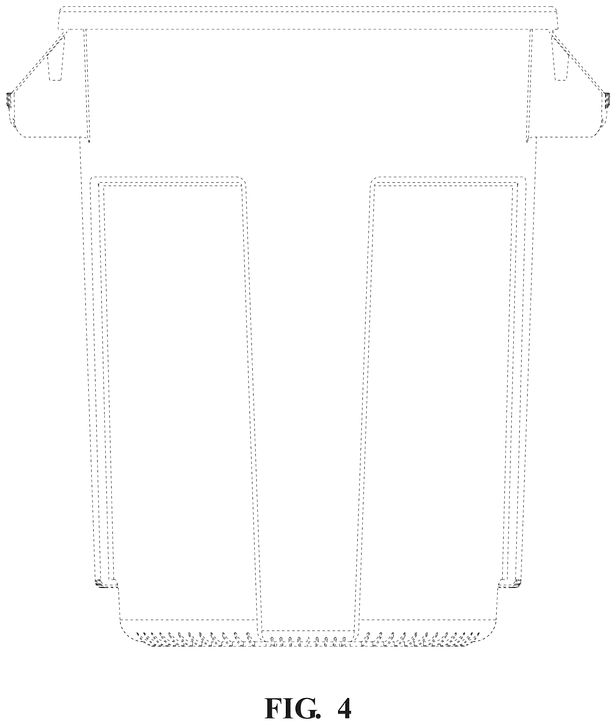 Patent USD1125764 Figure 4 – Trash can cinch