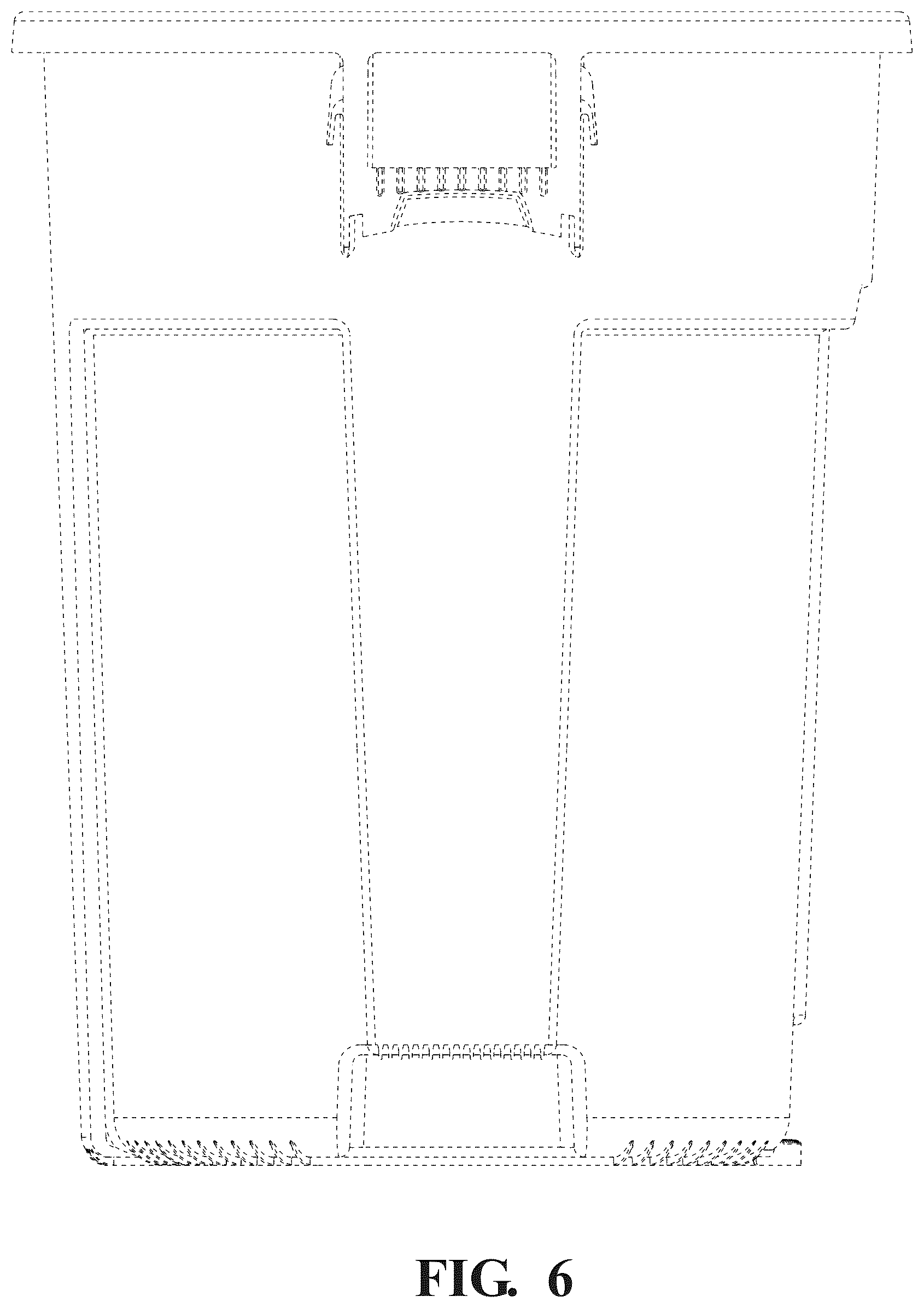 Patent USD1125764 Figure 6 – Trash can cinch