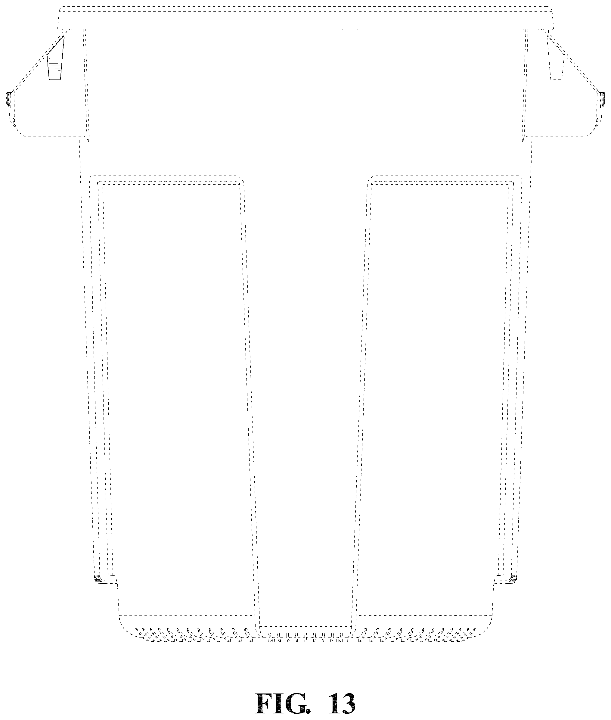 Patent USD1125764 Figure 13 – Trash can cinch