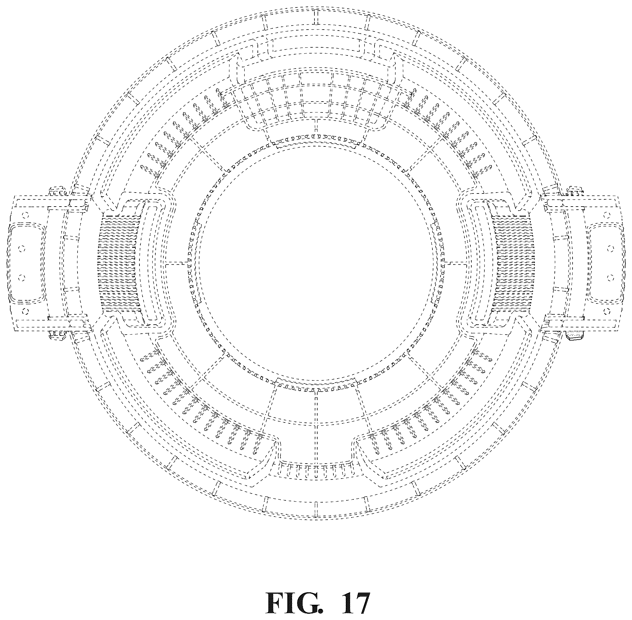 Patent USD1125764 Figure 17 – Trash can cinch