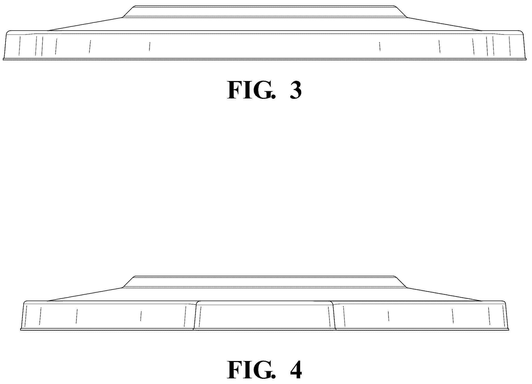 Patent USD1125769 Figure 3 – Trash can lid
