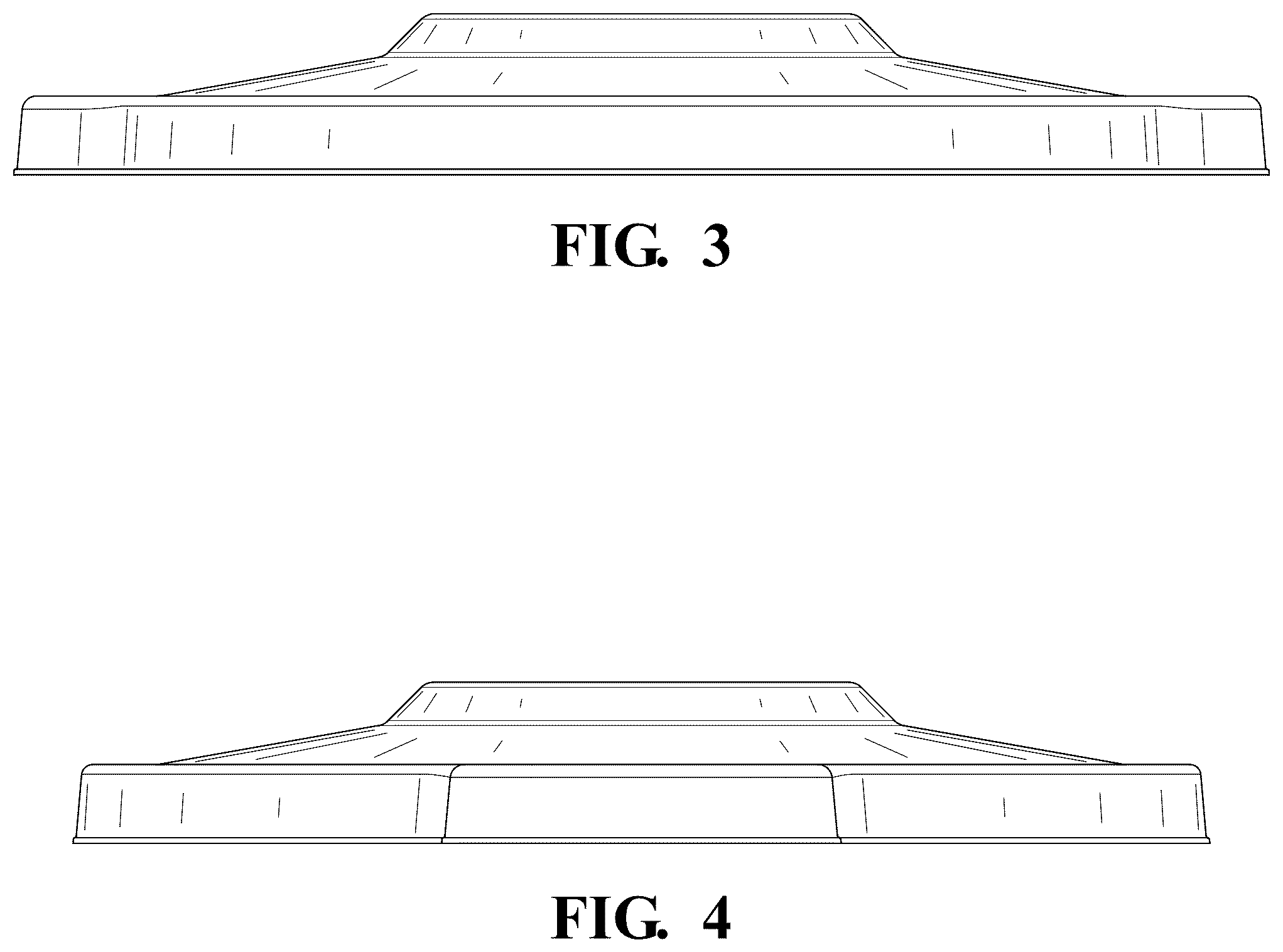 Patent USD1125770 Figure 3 – Trash can lid