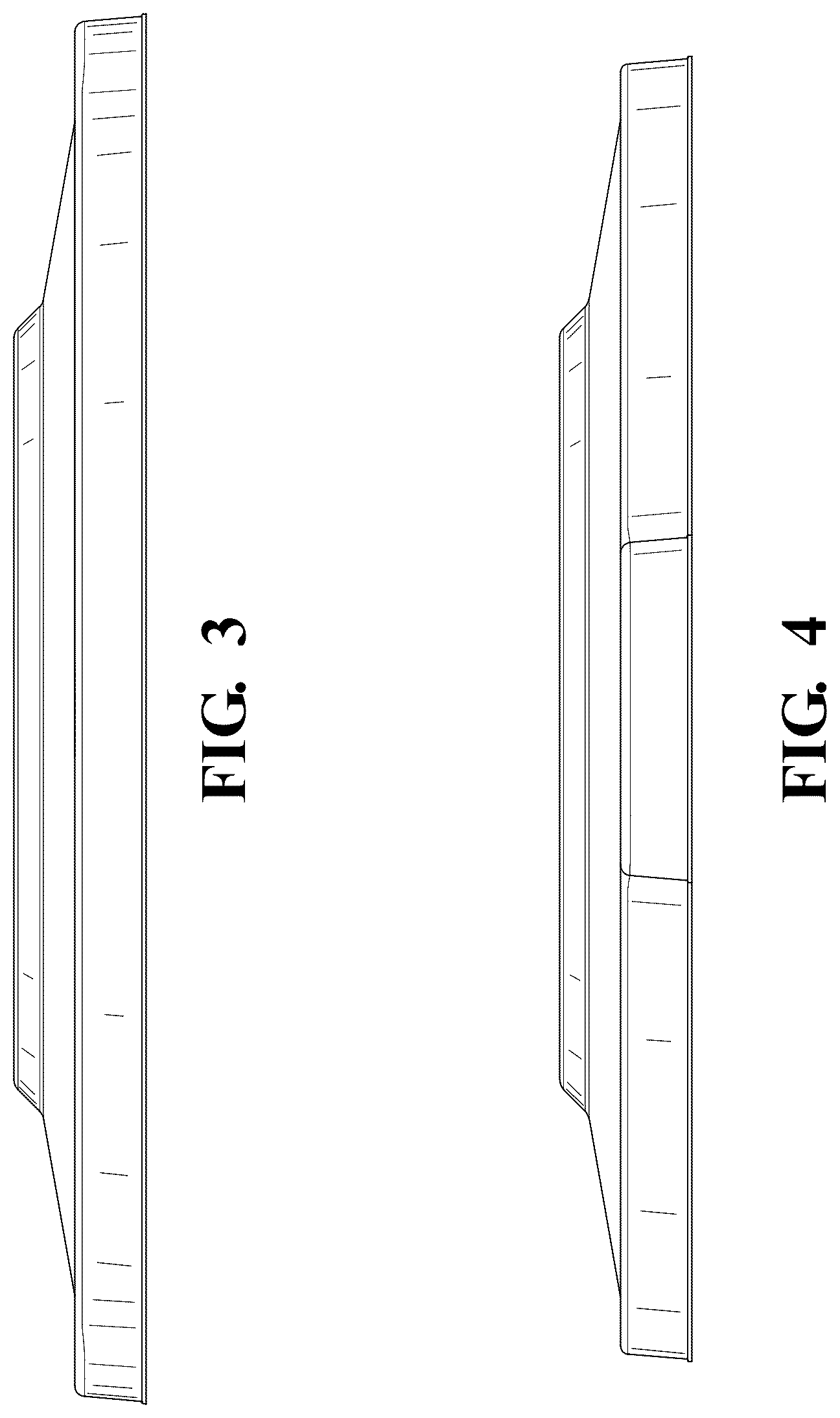Patent USD1125771 Figure 3 – Trash can lid