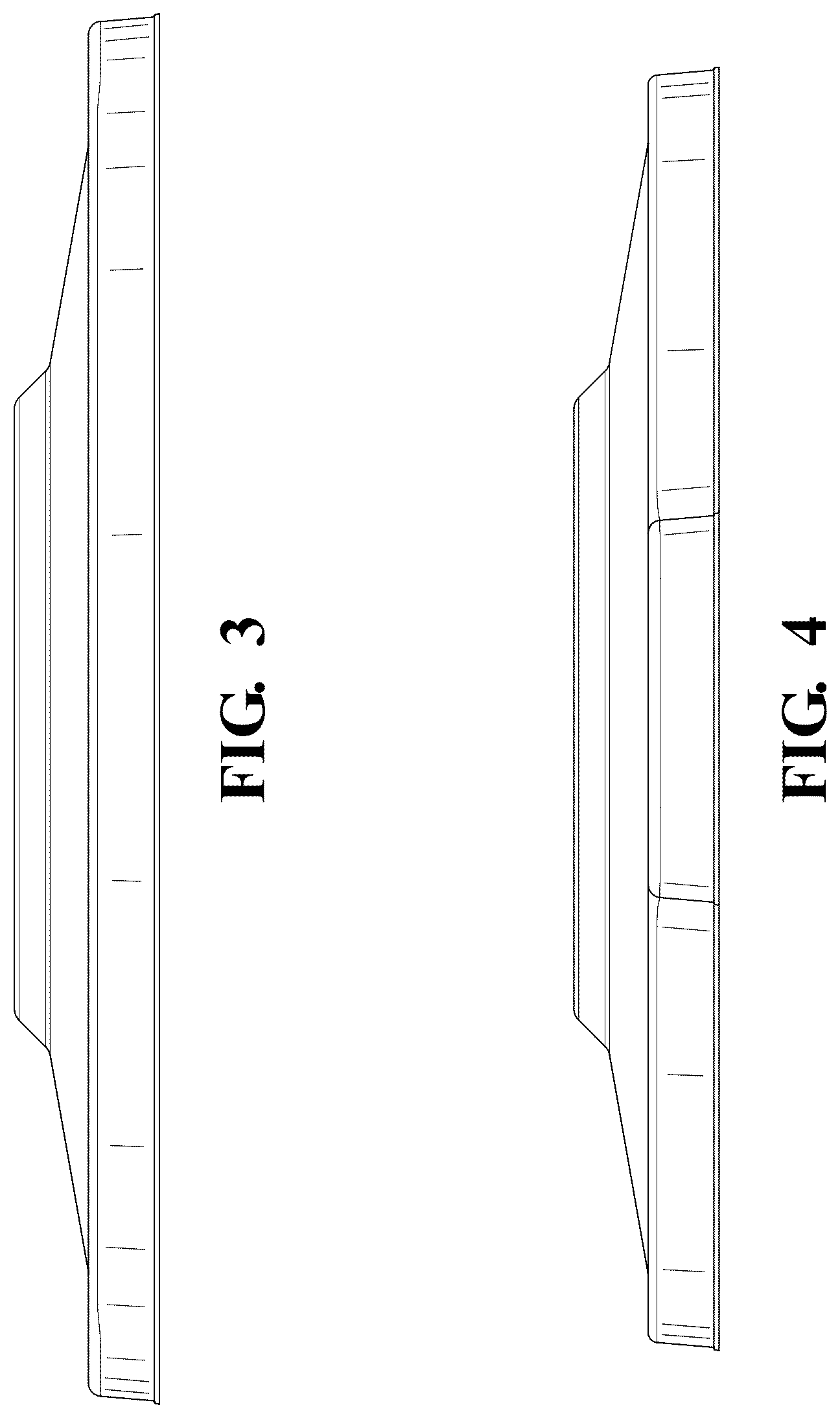 Patent USD1125772 Figure 3 – Trash can lid