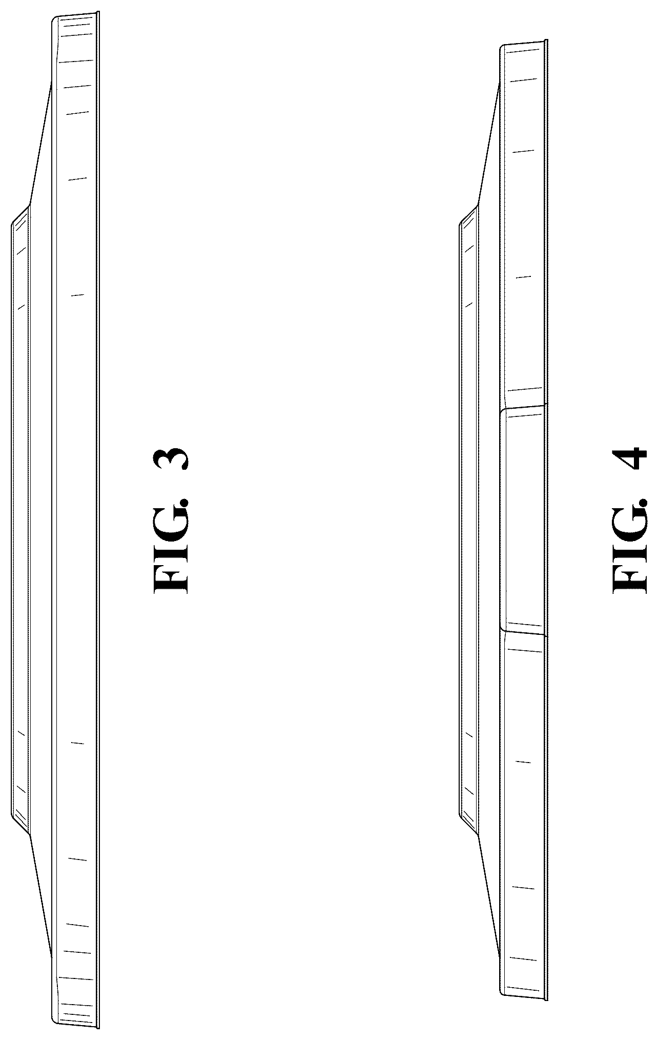 Patent USD1125773 Figure 3 – Trash can lid