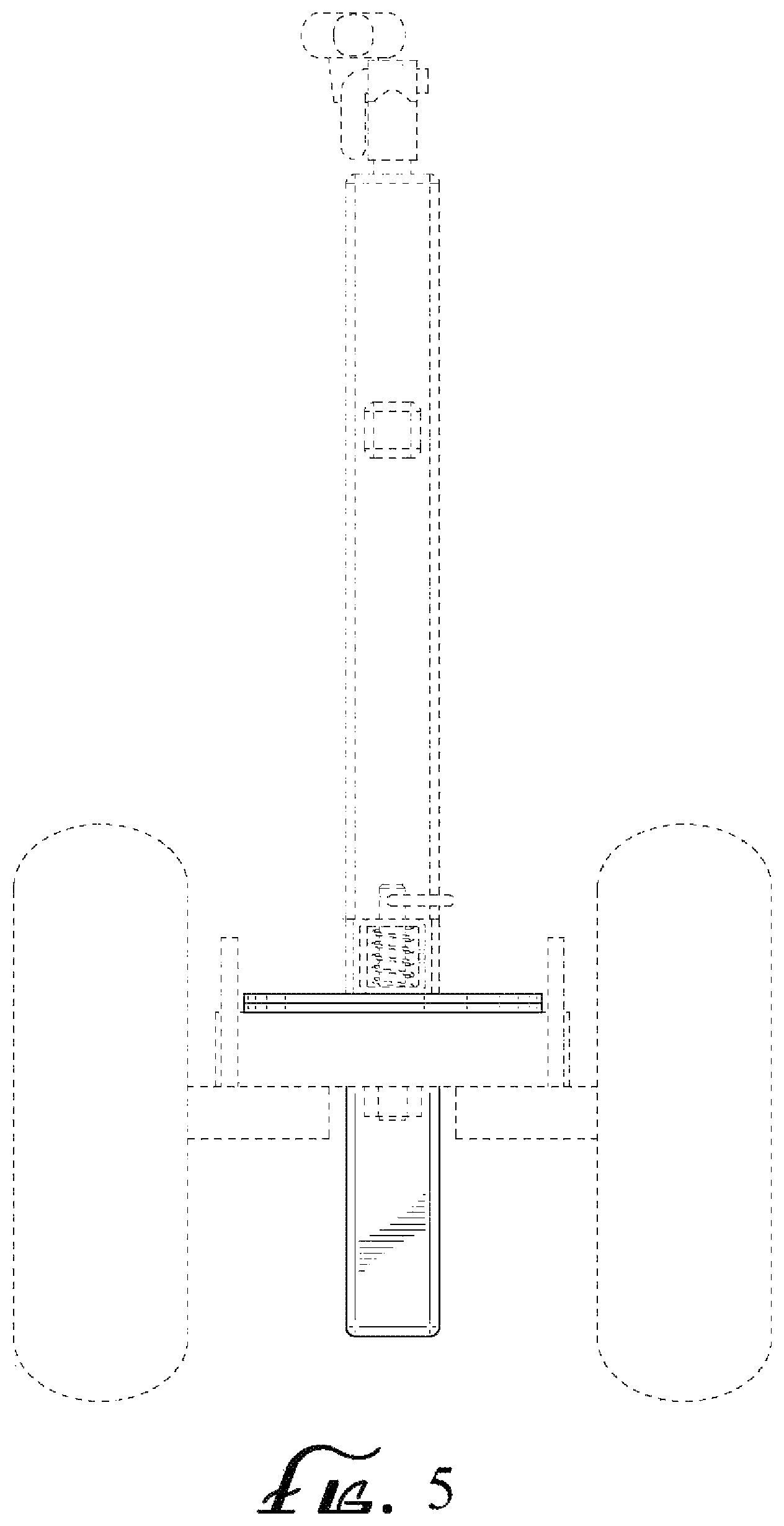 Patent USD1125774 Figure 5 – Hand truck