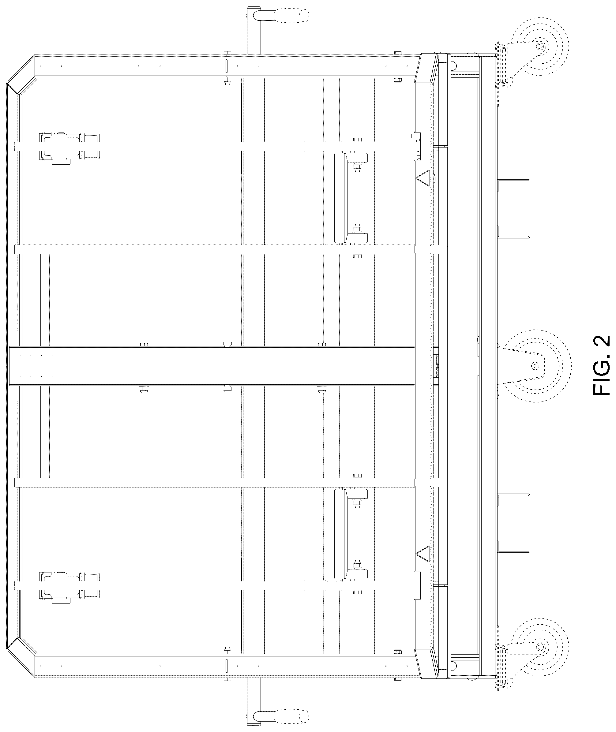 Patent USD1125776 Figure 2 – Trolley